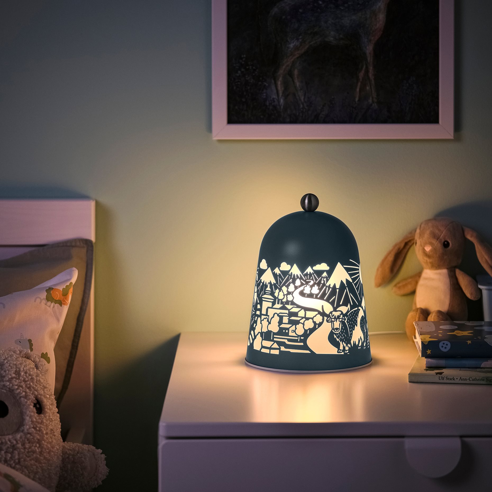 SOLSKUR, LED настолна лампа, 506.280.08