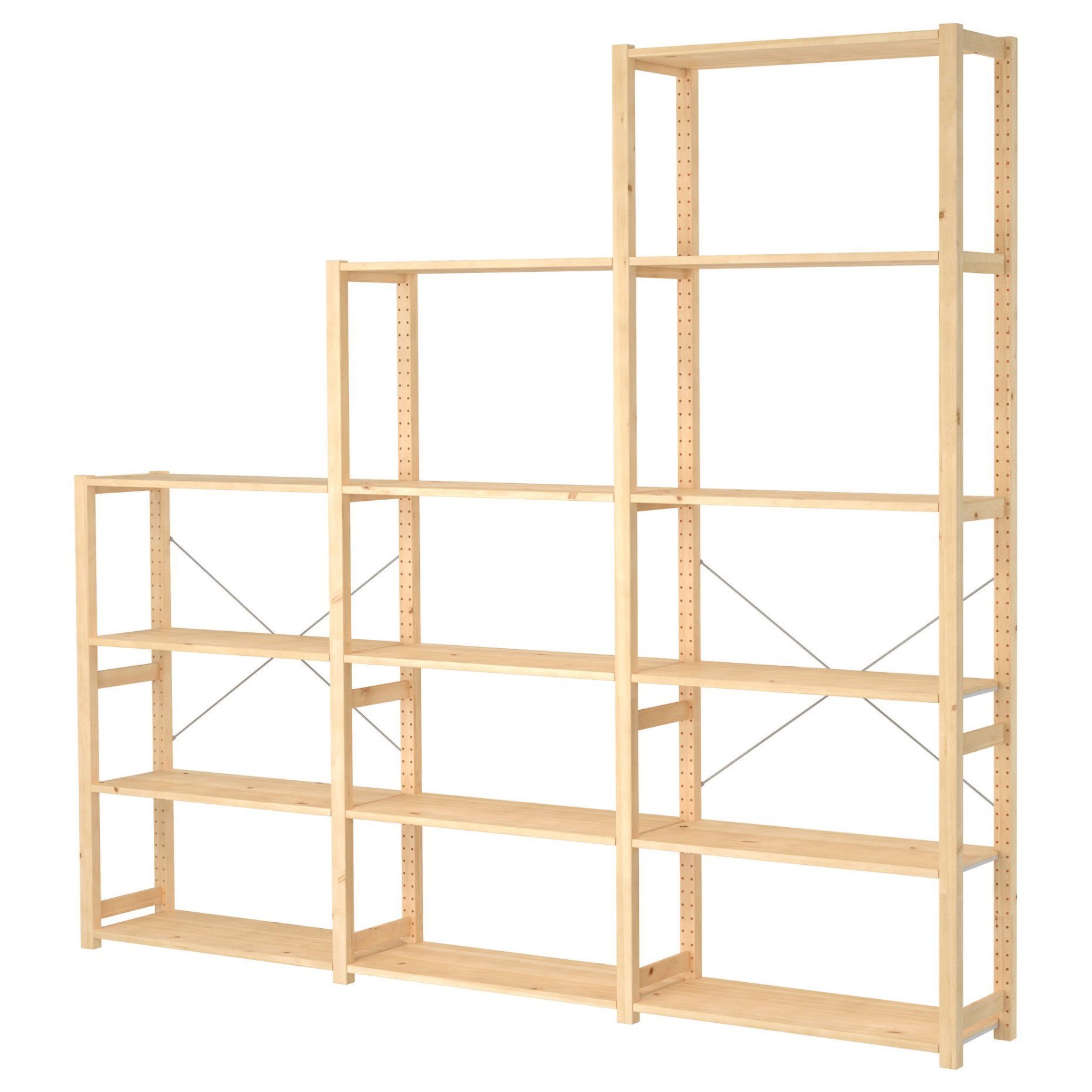 IVAR, 3 елемента/рафтове, 592.483.77 - IKEA България IVAR, 3 елемента/рафтове, 592.483.77