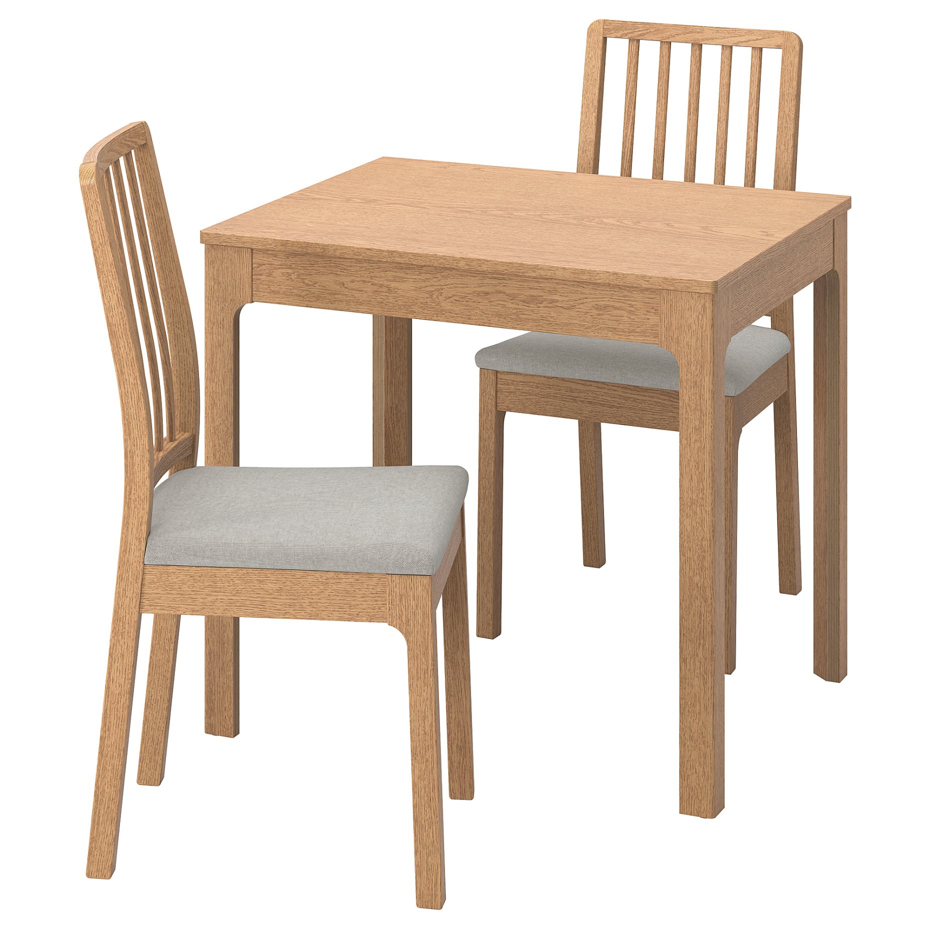 EKEDALEN/EKEDALEN, маса и 2 стола, 594.881.12