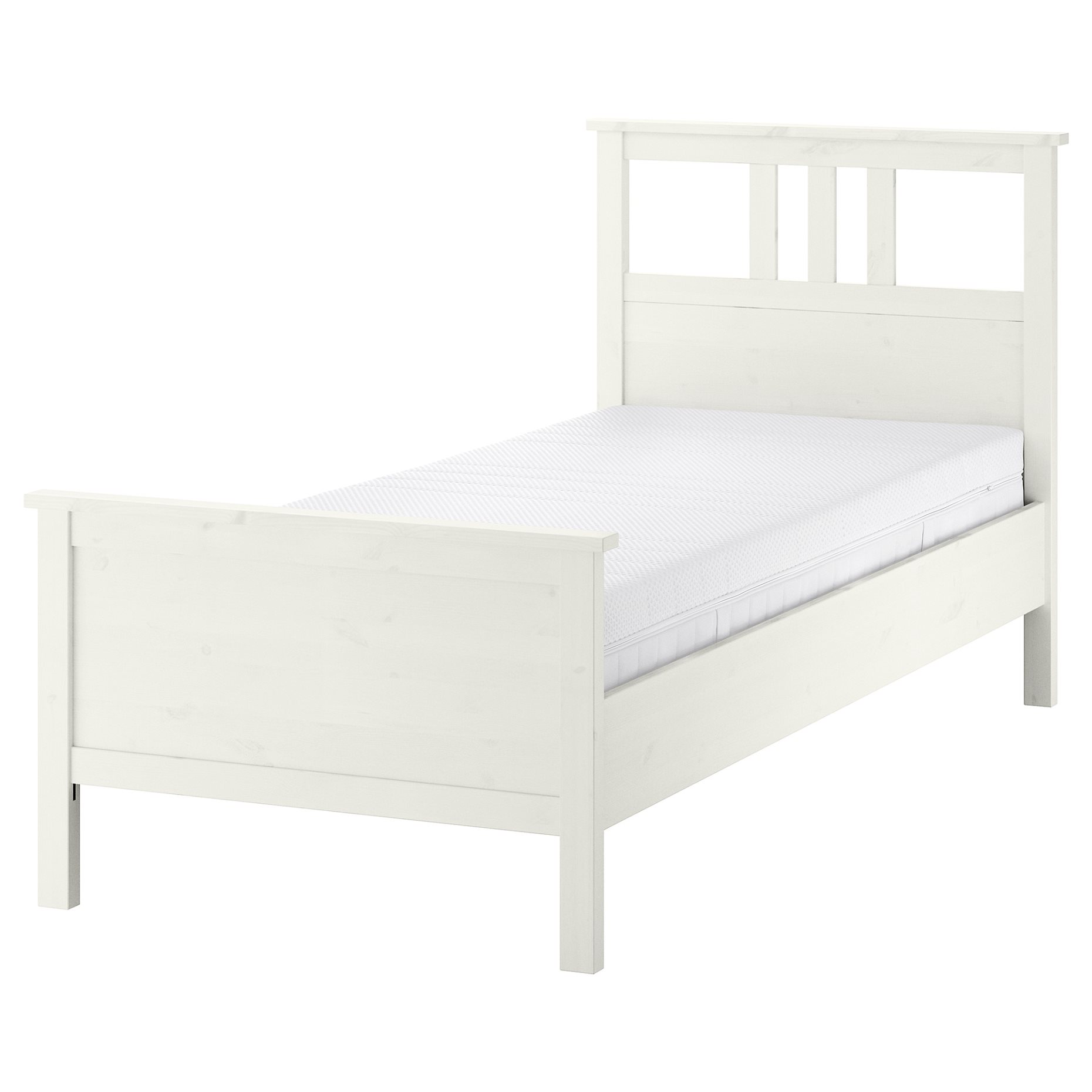 HEMNES, легло с матрак, 595.368.15