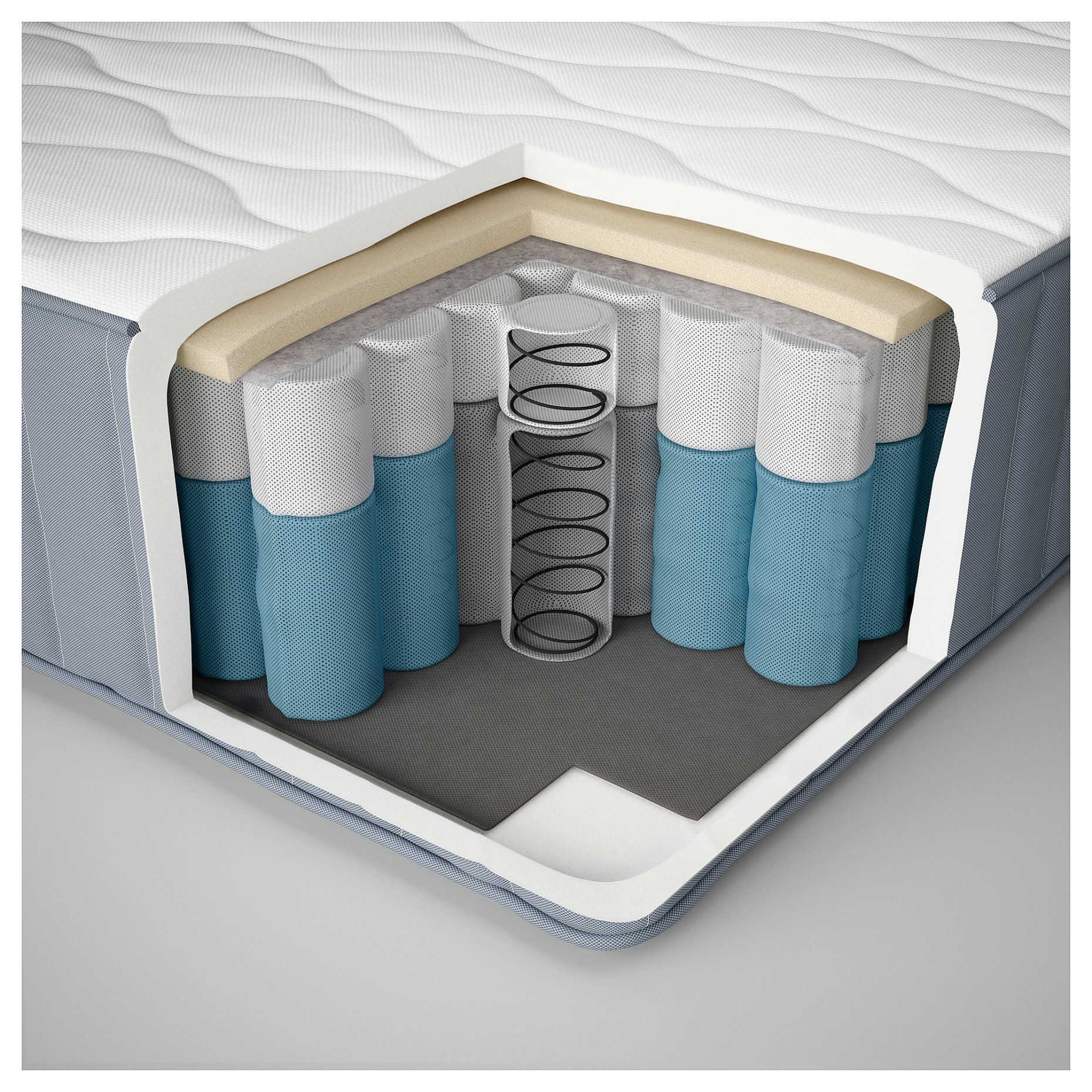 MALM, легло с матрак, 595.440.33