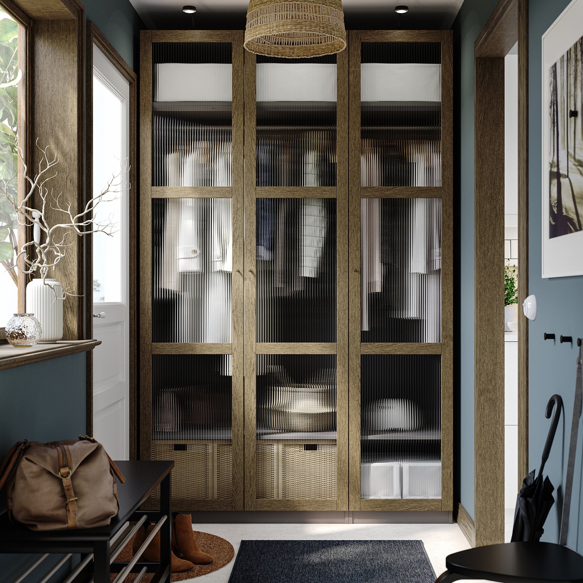 PAX/TONSTAD, гардероб - комбинация, 595.490.35