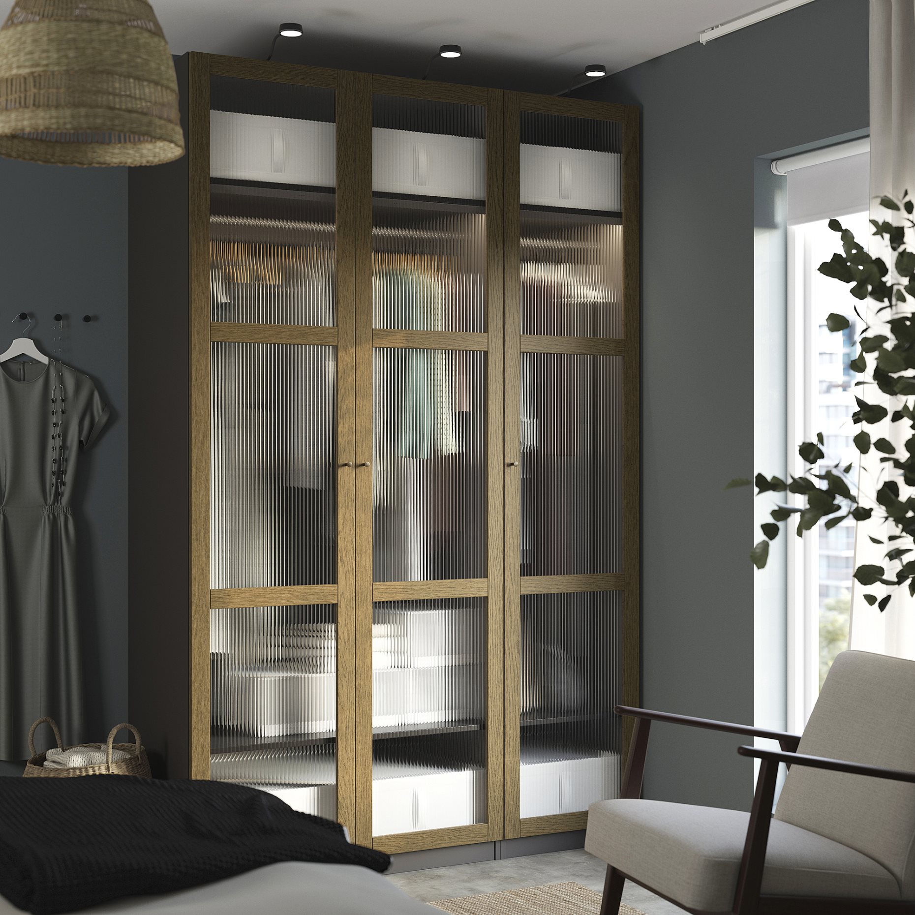 PAX/TONSTAD, гардероб - комбинация, 595.490.35