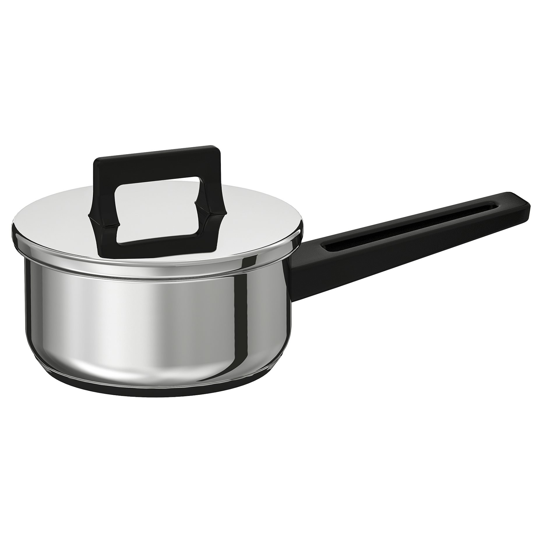 SNITSIG, Касерола с капак 1 л. неръжд. стомана, 601.297.26 - IKEA България SNITSIG, Касерола с капак 1 л. неръжд. стомана, 601.297.26