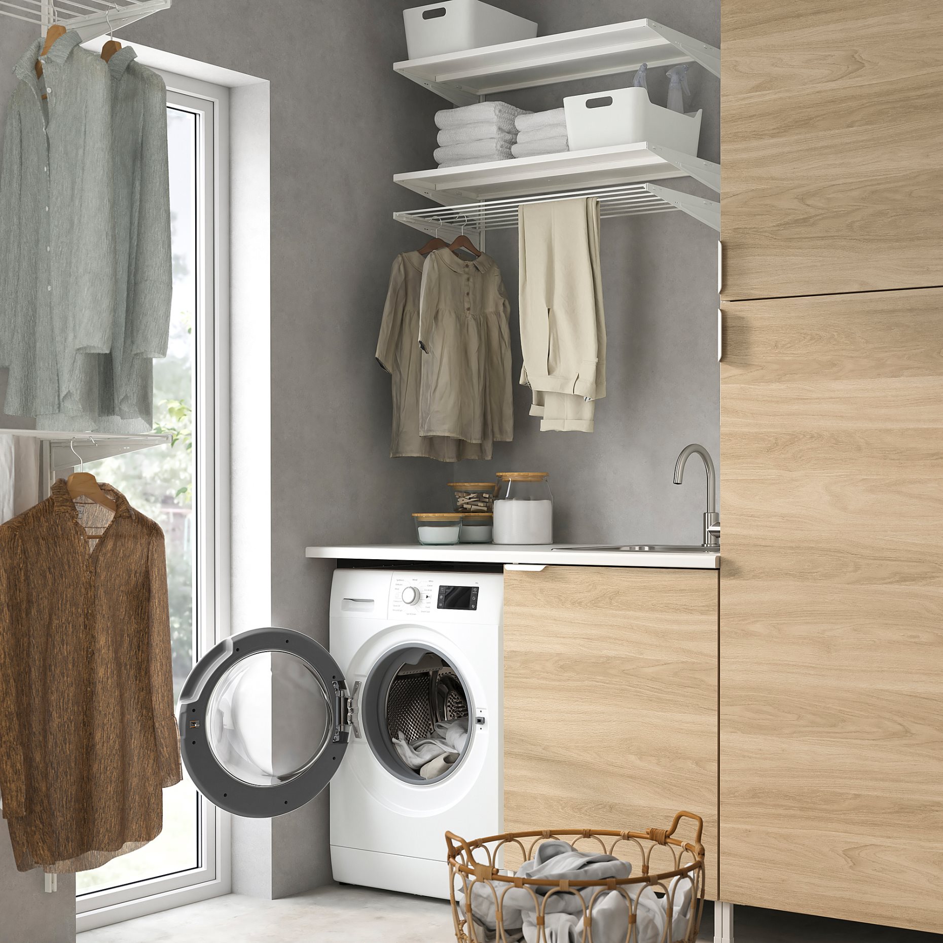 UDDARP, перална машина, IKEA 300, 7 кг, 605.237.65