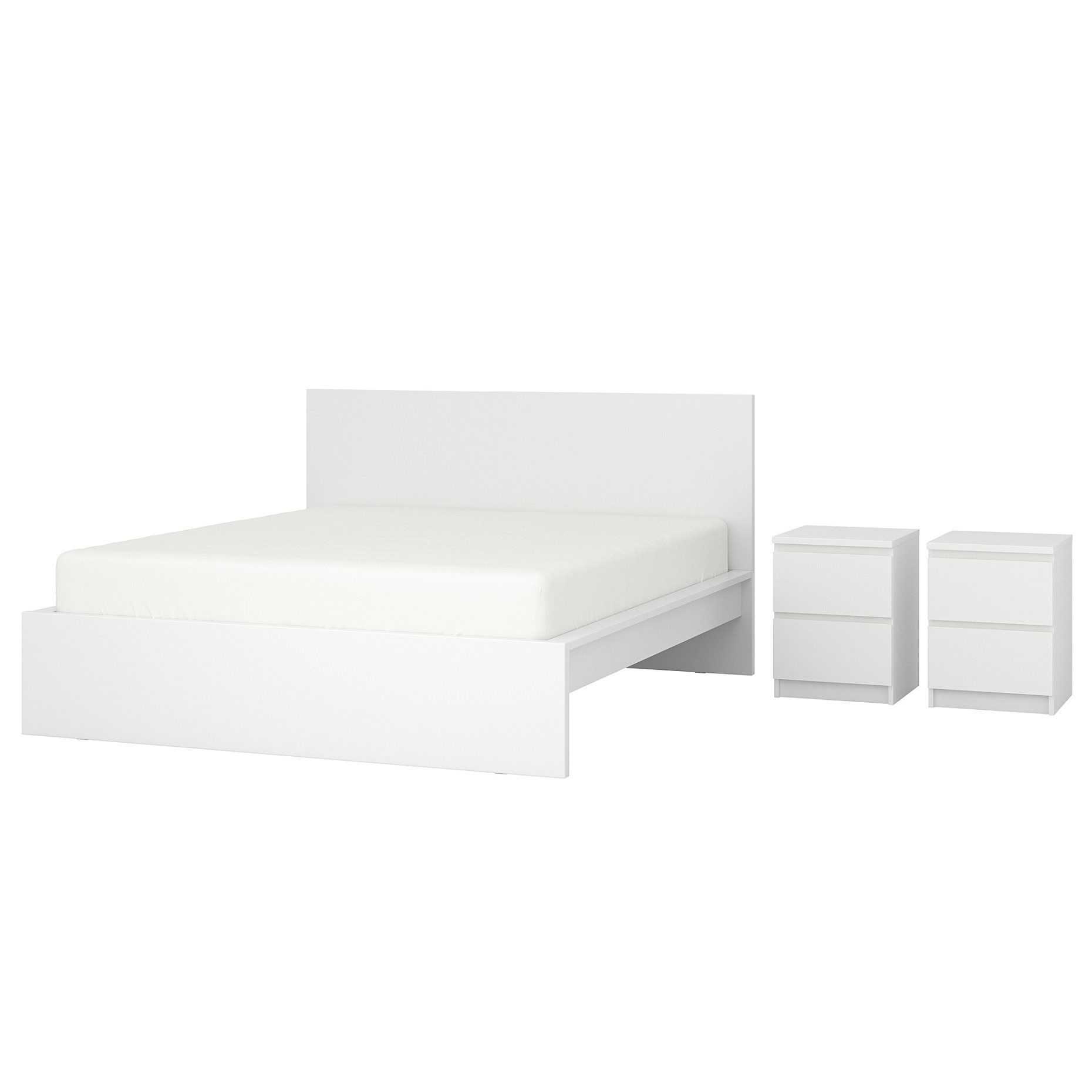 MALM, мебели за спалня, комплект 3 части, 694.882.63