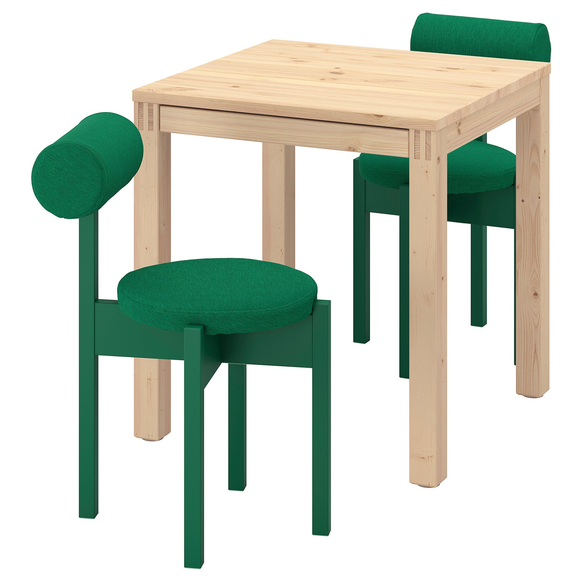 IKEA PS 2026, Маса и 2 стола, 696.343.92