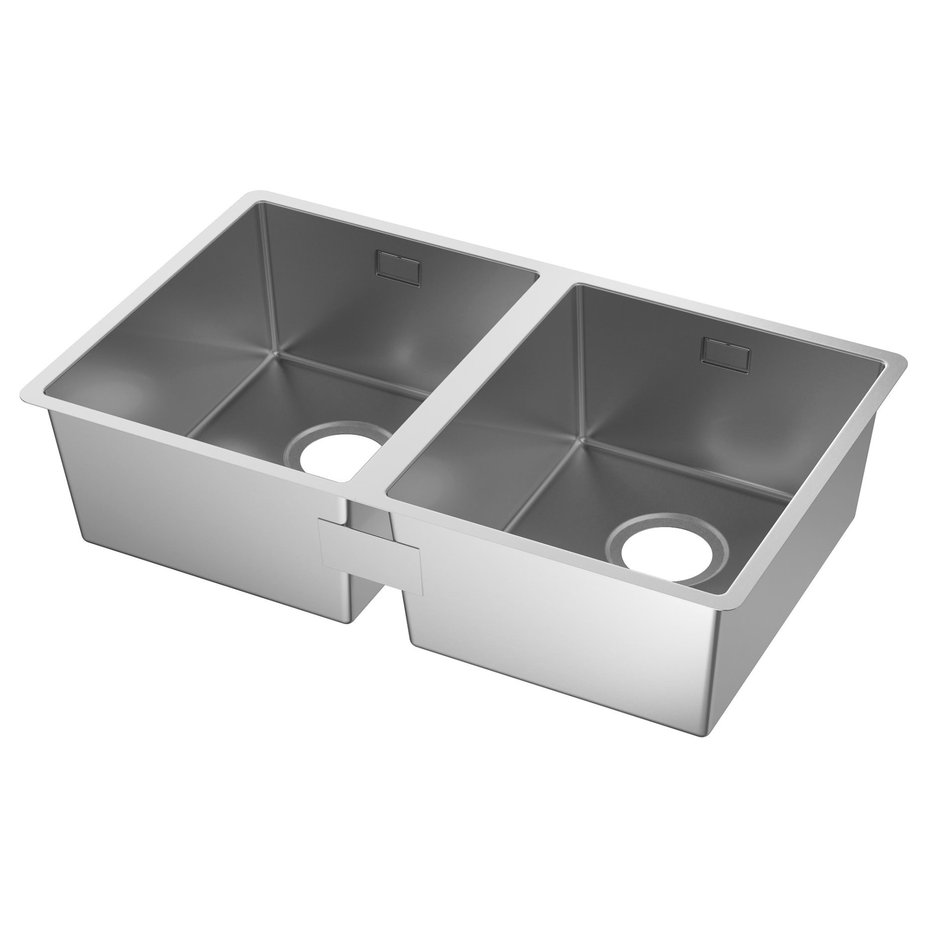 NORRSJON, мивка за вграждане, 2 корита, 703.151.67 - IKEA България NORRSJON, мивка за вграждане, 2 корита, 703.151.67