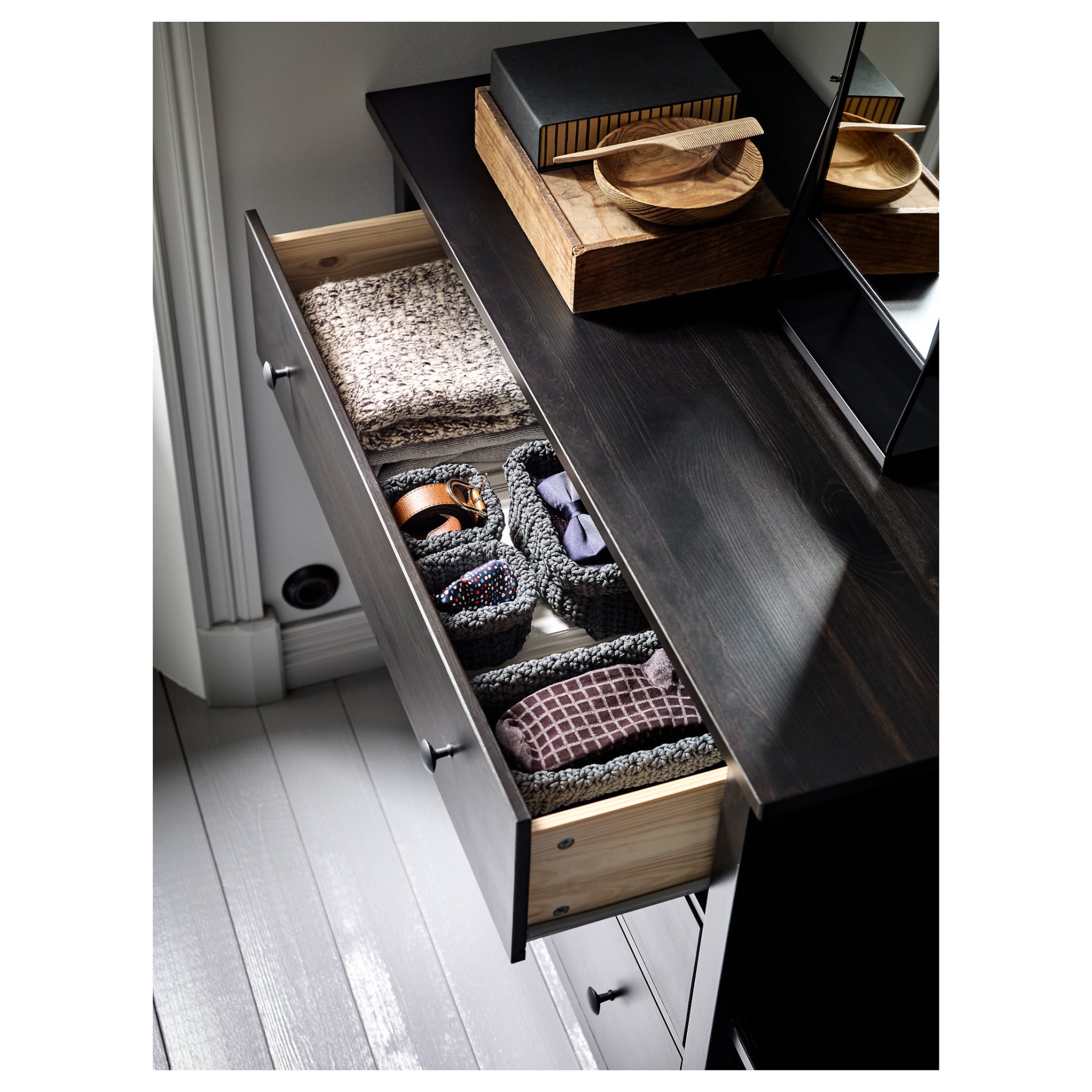 HEMNES, скрин с 3 чекмеджета, 804.247.50