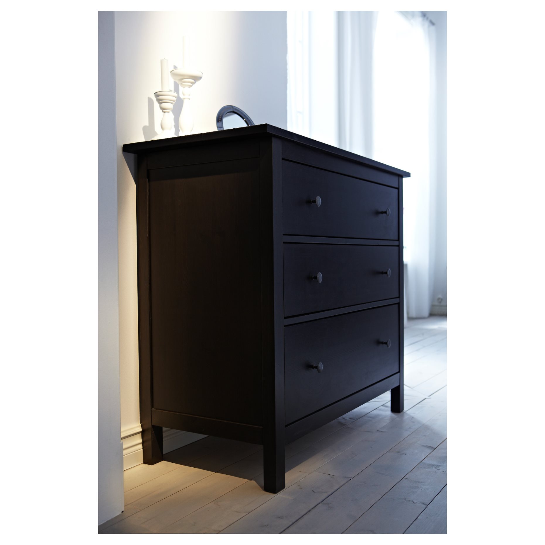HEMNES, скрин с 3 чекмеджета, 804.247.50