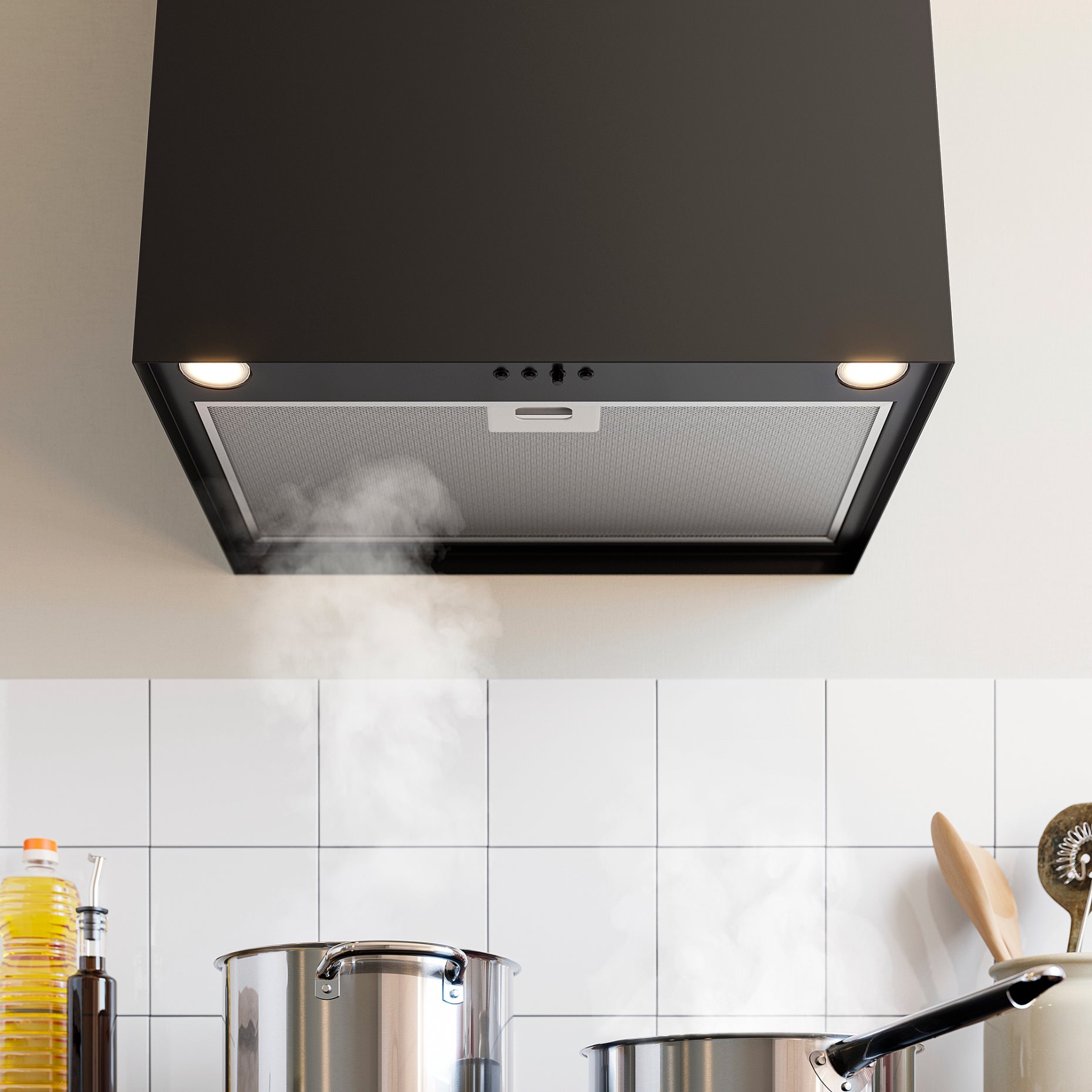 FIVELSBO, аспиратор за стенен монтаж, 56 см, IKEA 300, 806.203.22