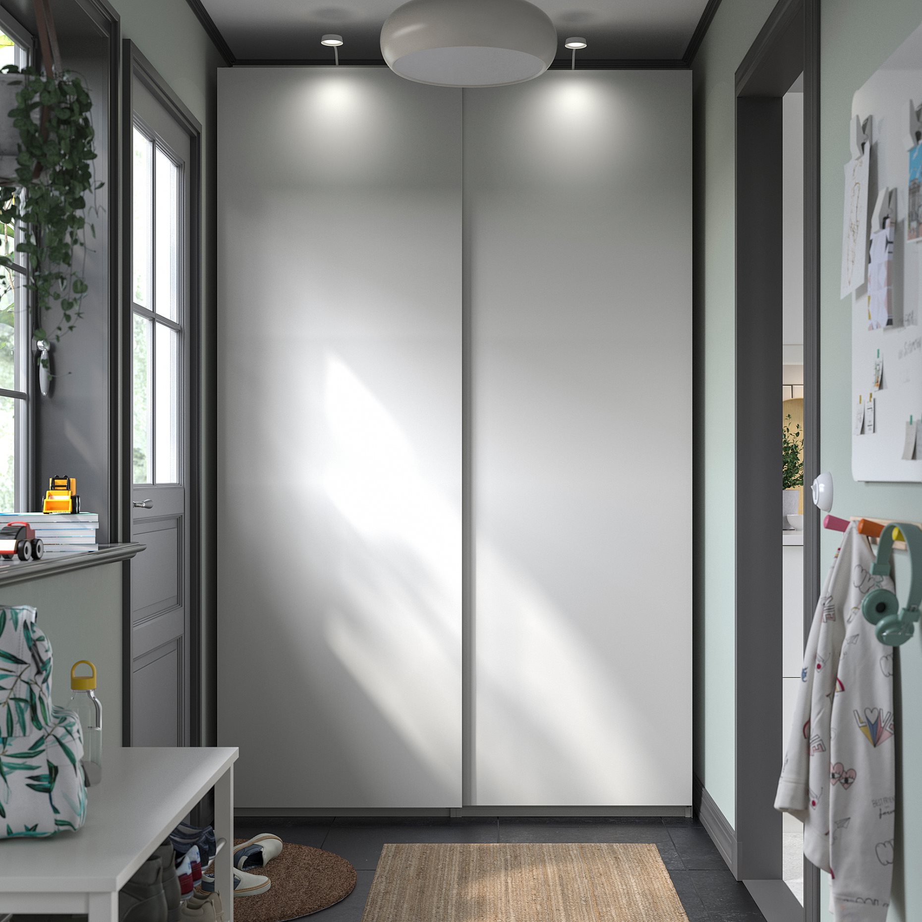 PAX/HASVIK, гардероб - комбинация, 895.002.97