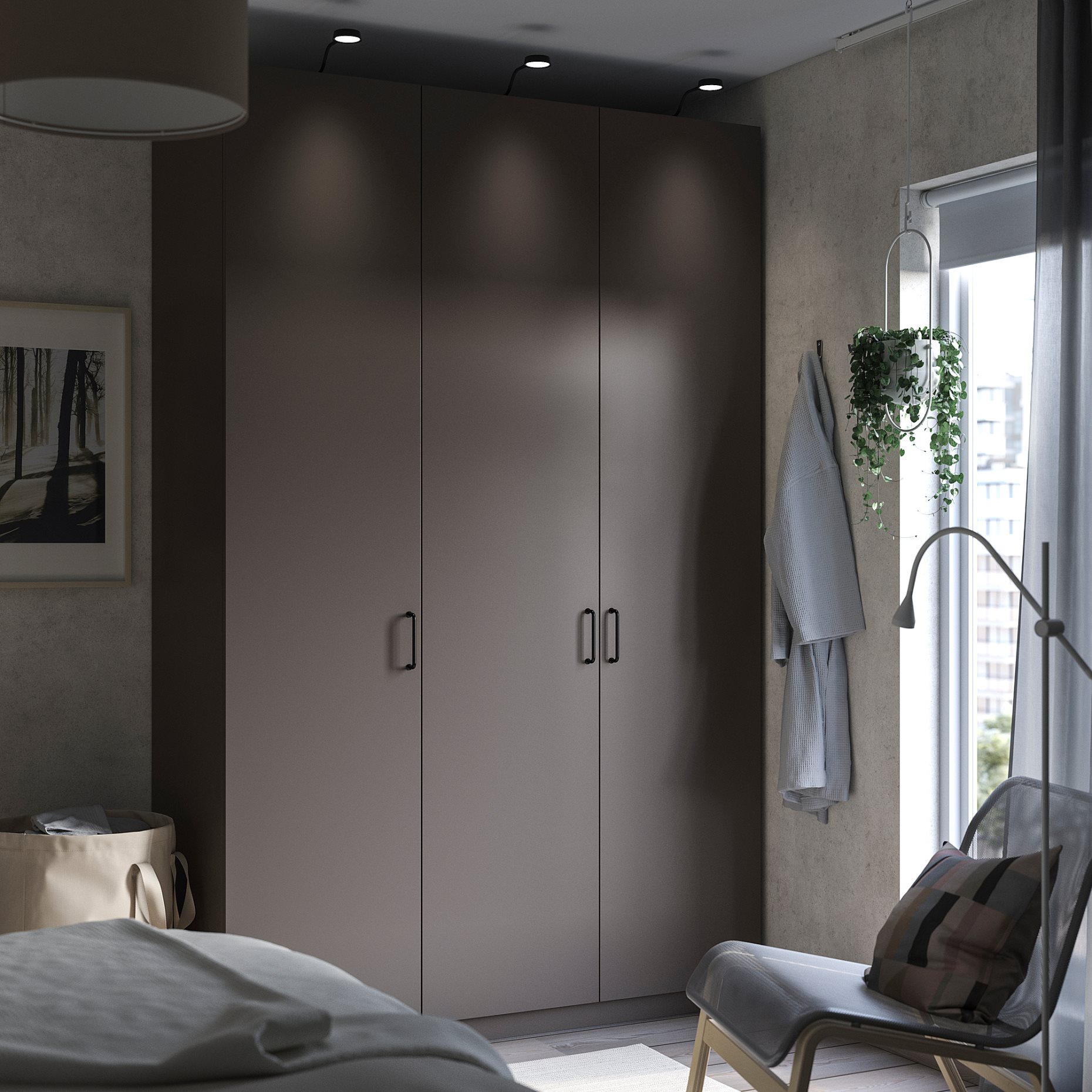 PAX/FORSAND, гардероб - комбинация, 895.027.67