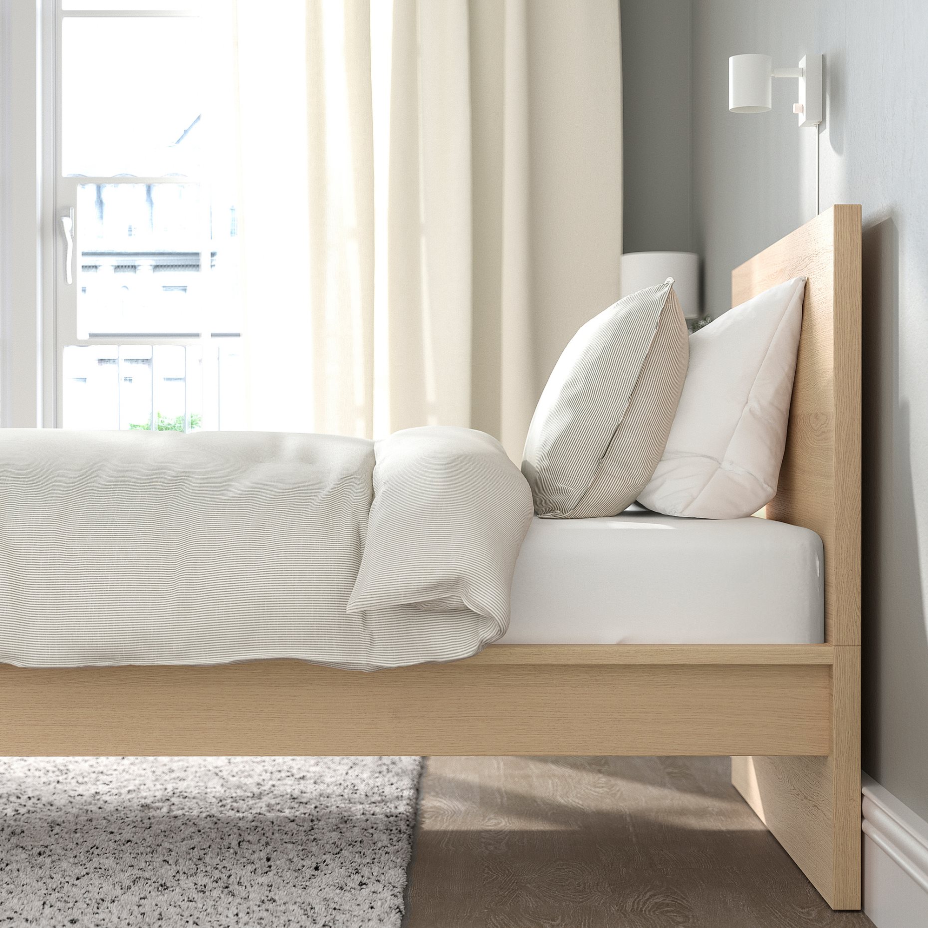 MALM, легло с матрак, 895.368.28