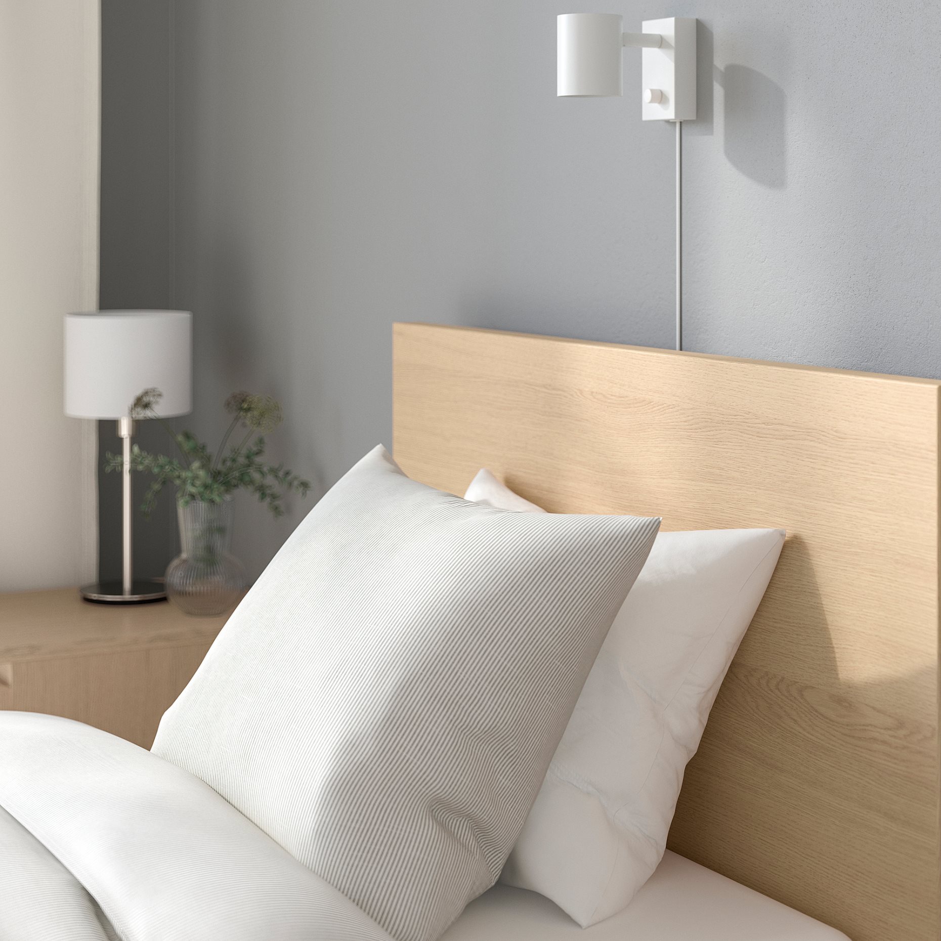MALM, легло с матрак, 895.368.28