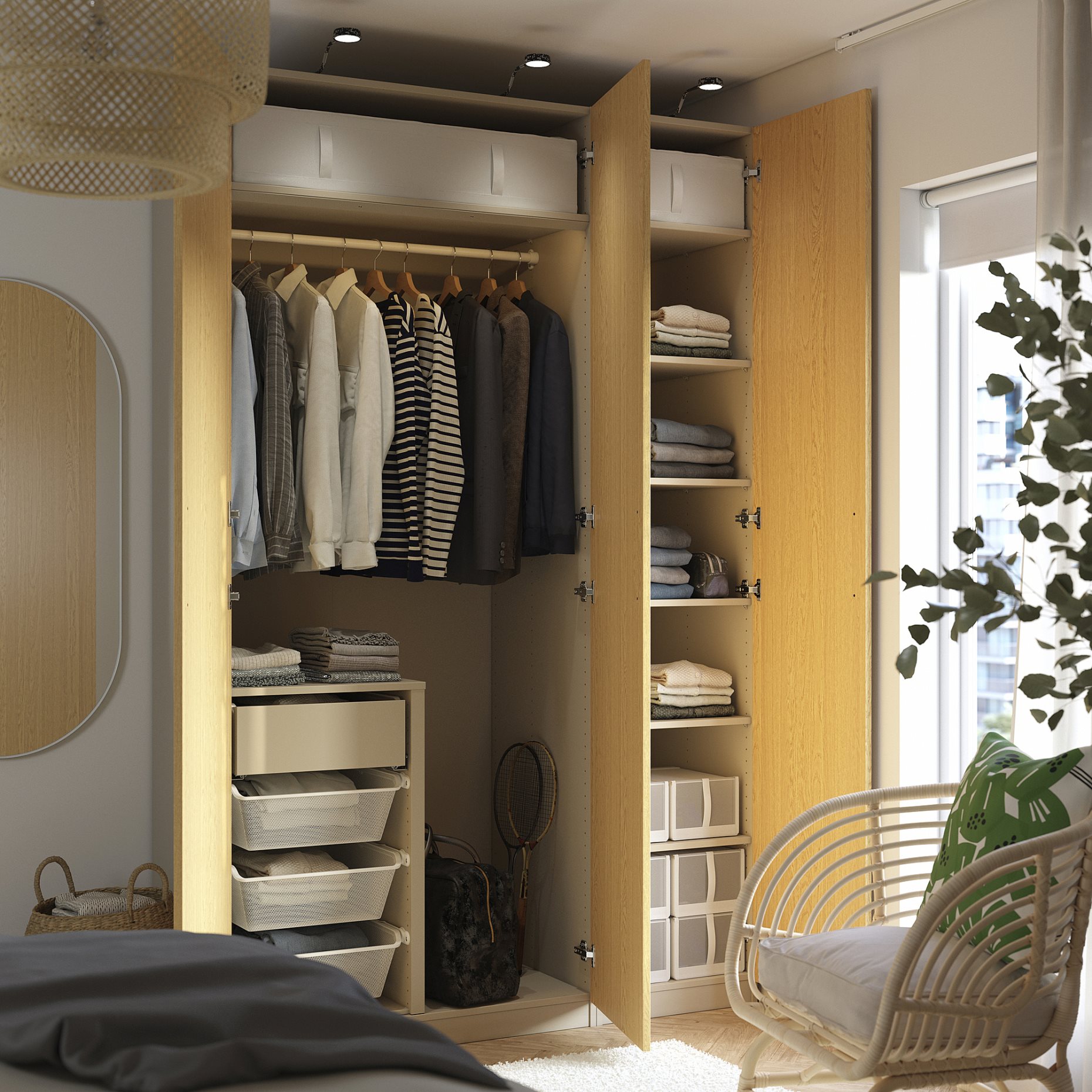 PAX/TONSTAD, гардероб - комбинация, 895.490.10