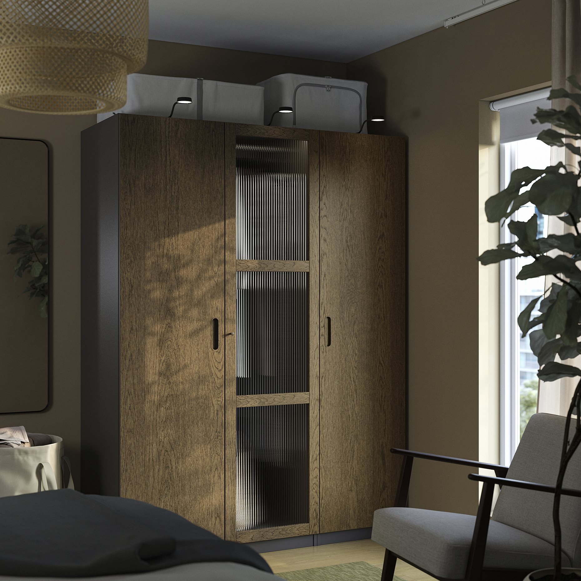 PAX/TONSTAD, гардероб - комбинация, 895.490.67