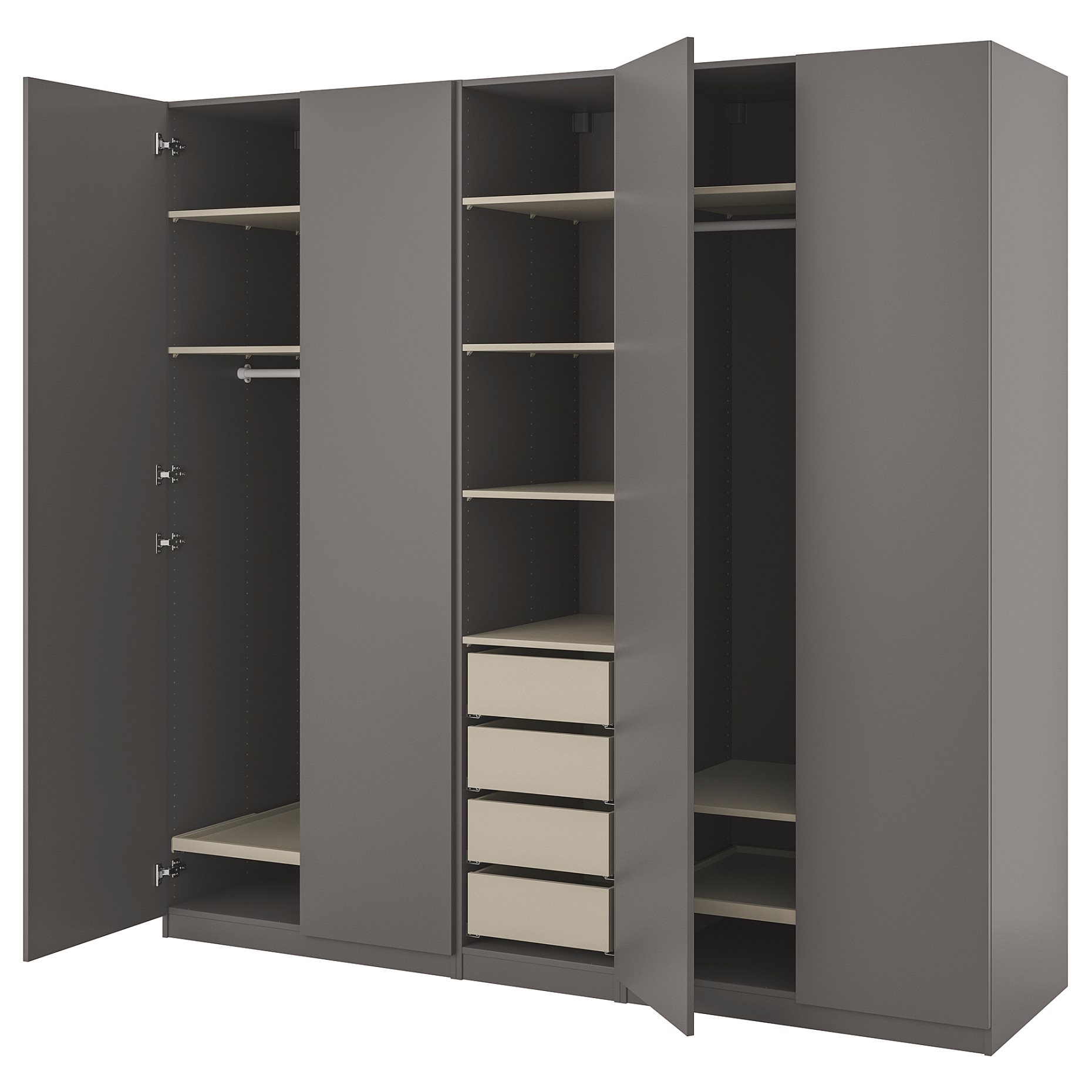 PAX/FORSAND, гардероб - комбинация, 895.543.94