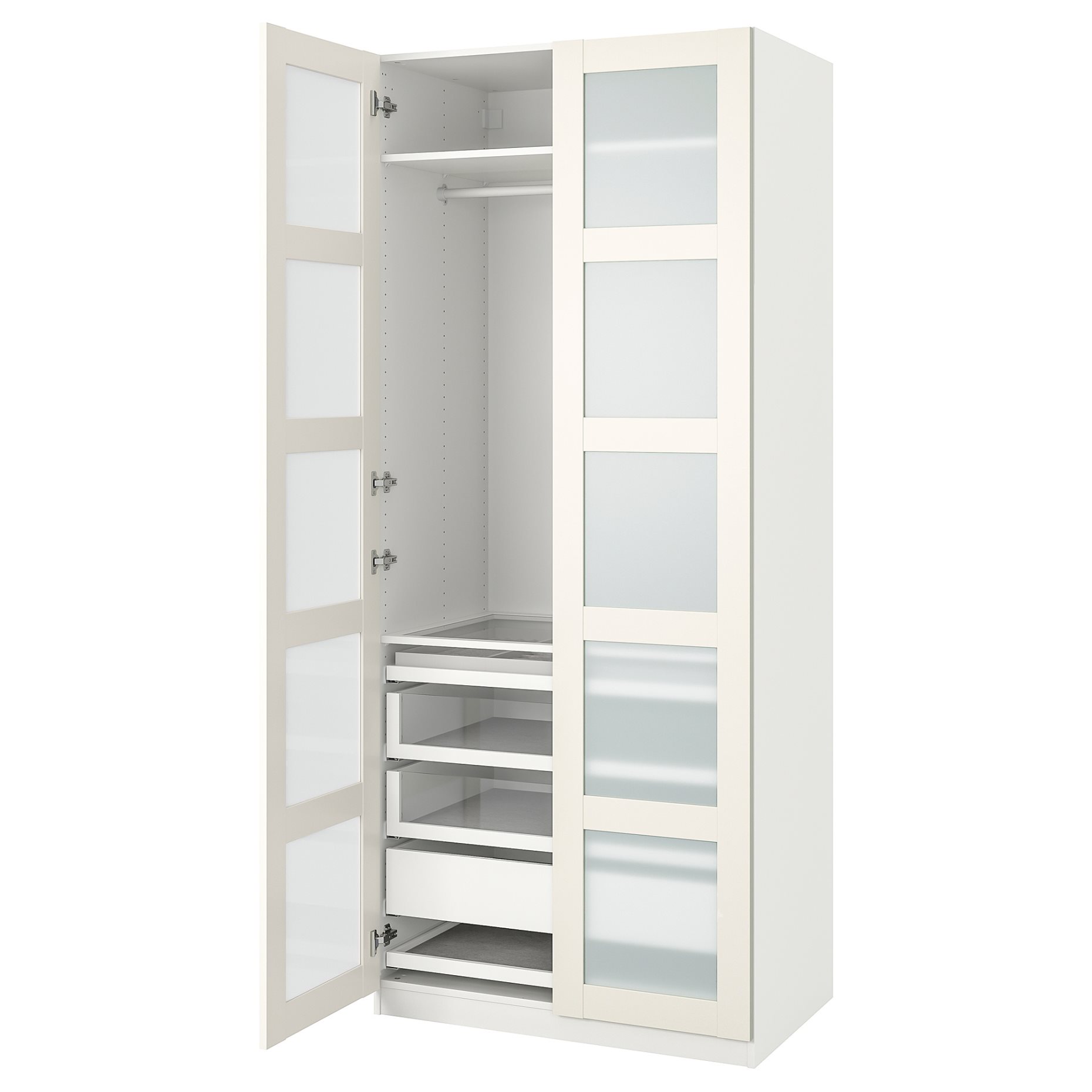PAX/BERGSBO, гардероб - комбинация, 895.682.11