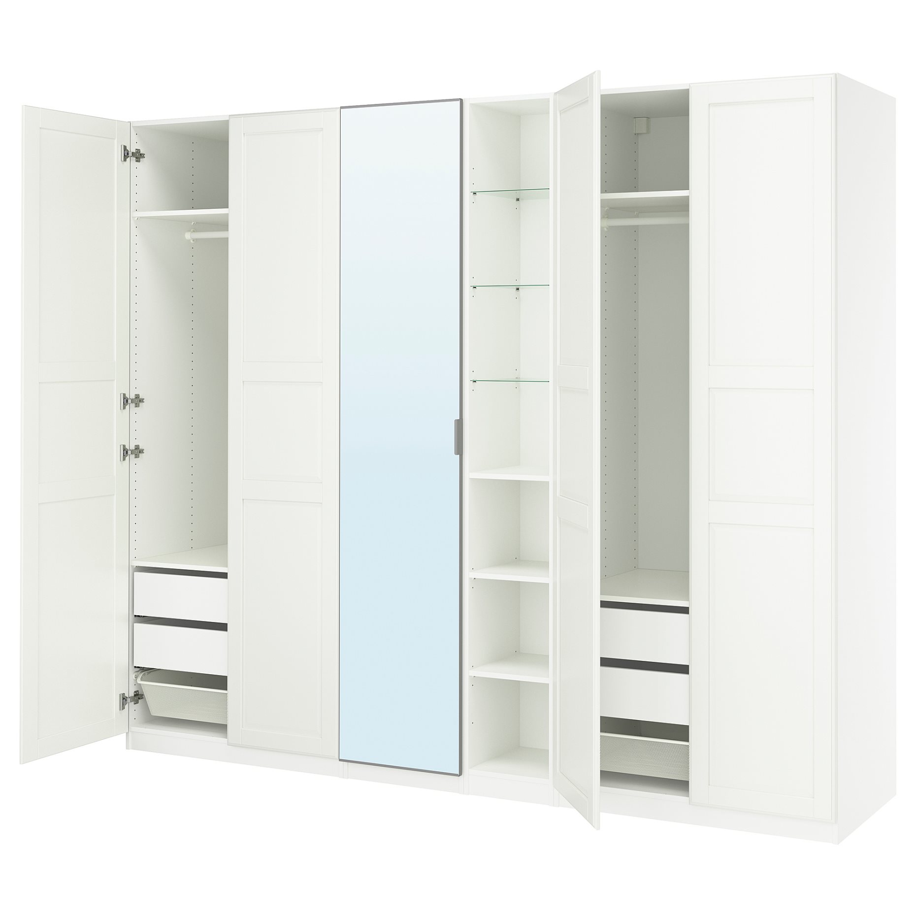 PAX/KAMMARTORP/TYSSEDAL, гардероб - комбинация, 896.074.44