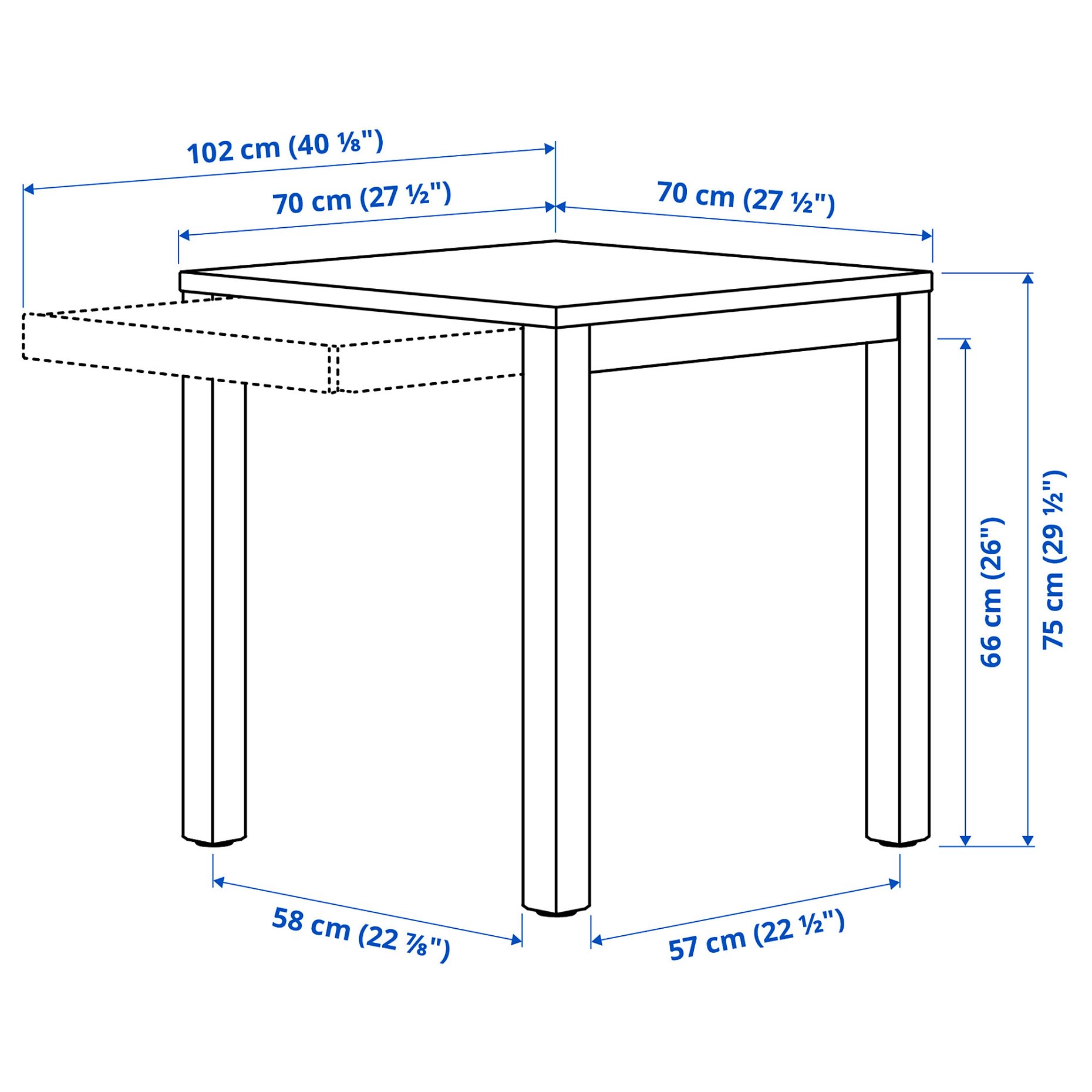 IKEA PS 2026, Маса и 2 стола, 896.343.91