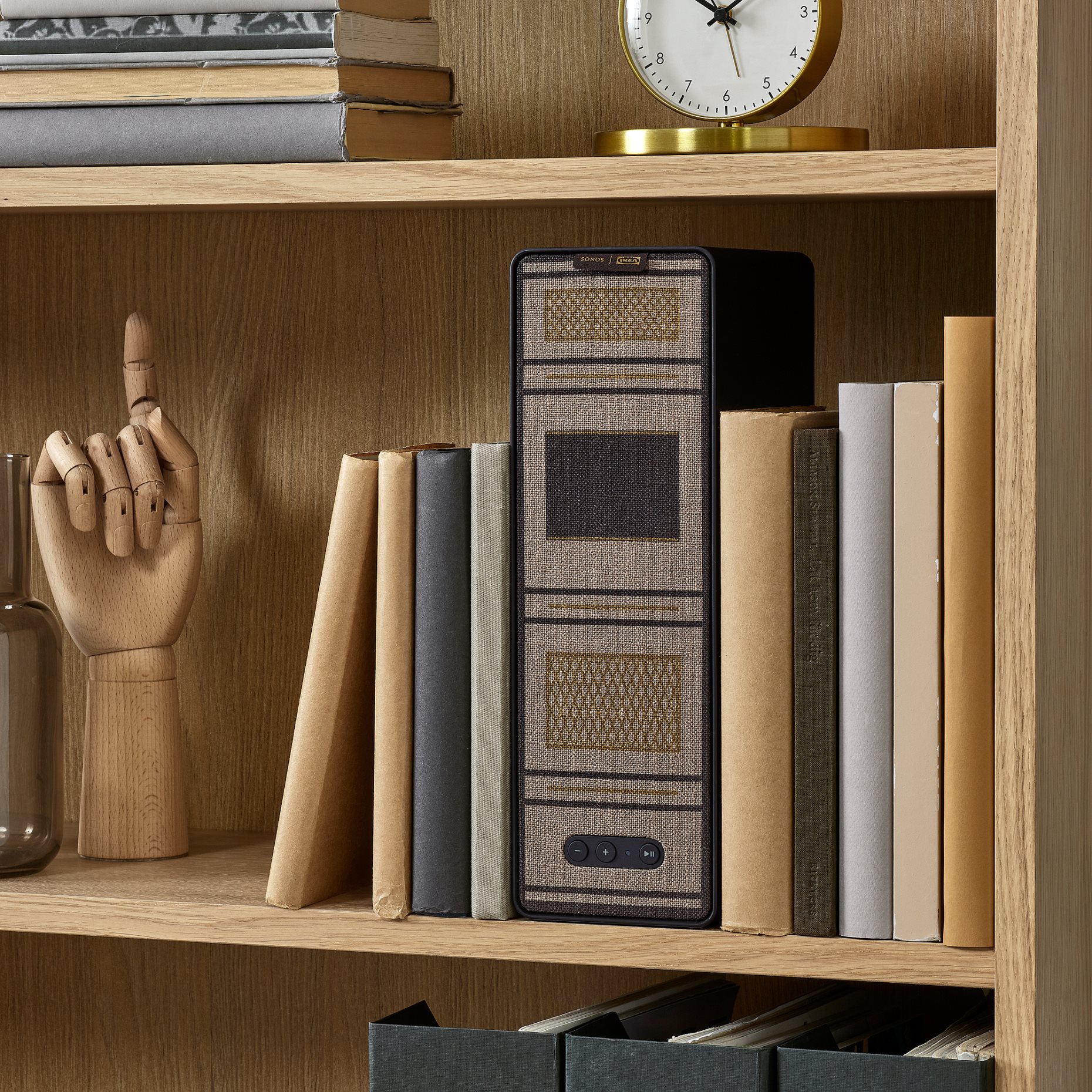 SYMFONISK, преден панел за тонколона-рафт, корица на книга, 904.981.37