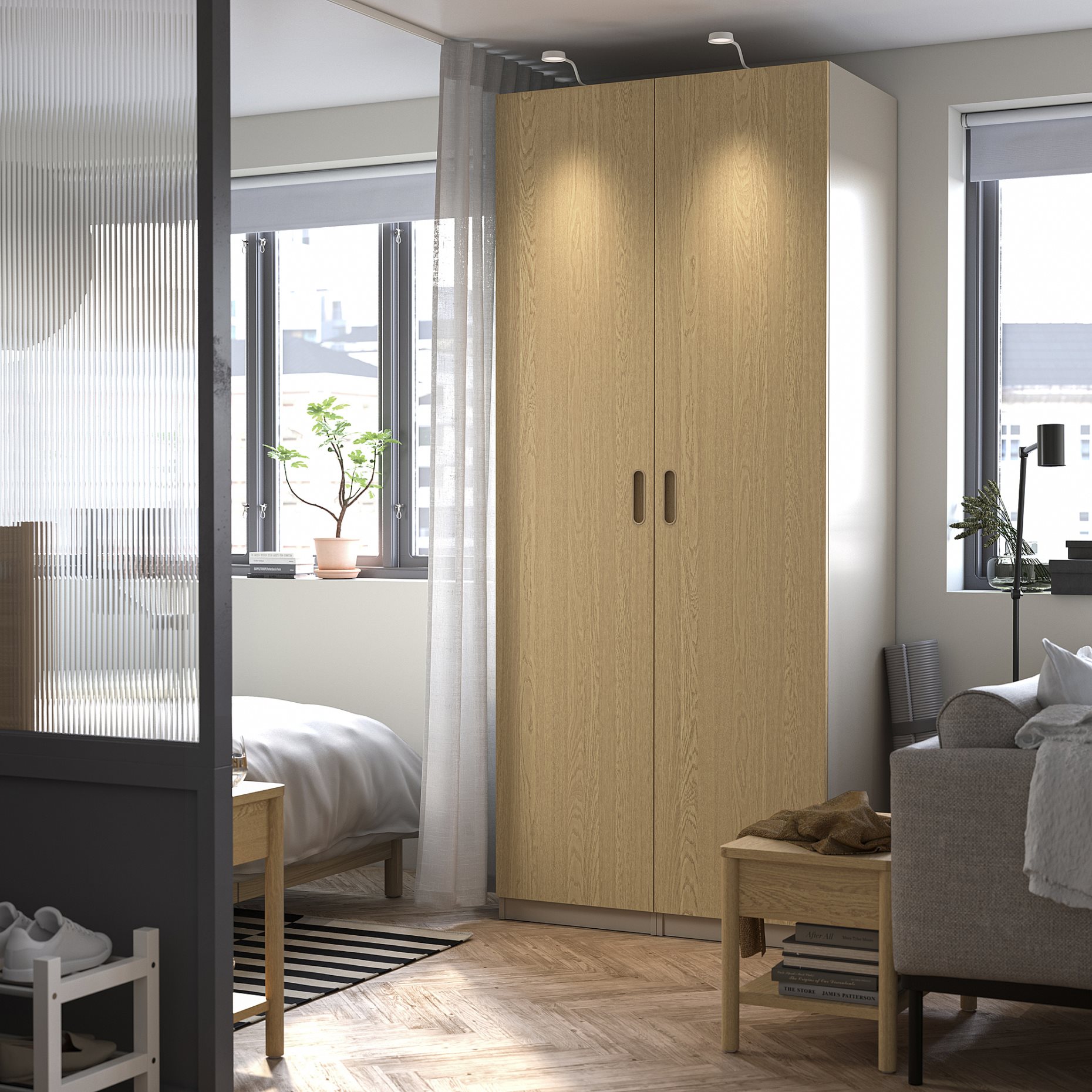 PAX/TONSTAD, гардероб - комбинация, 995.489.15