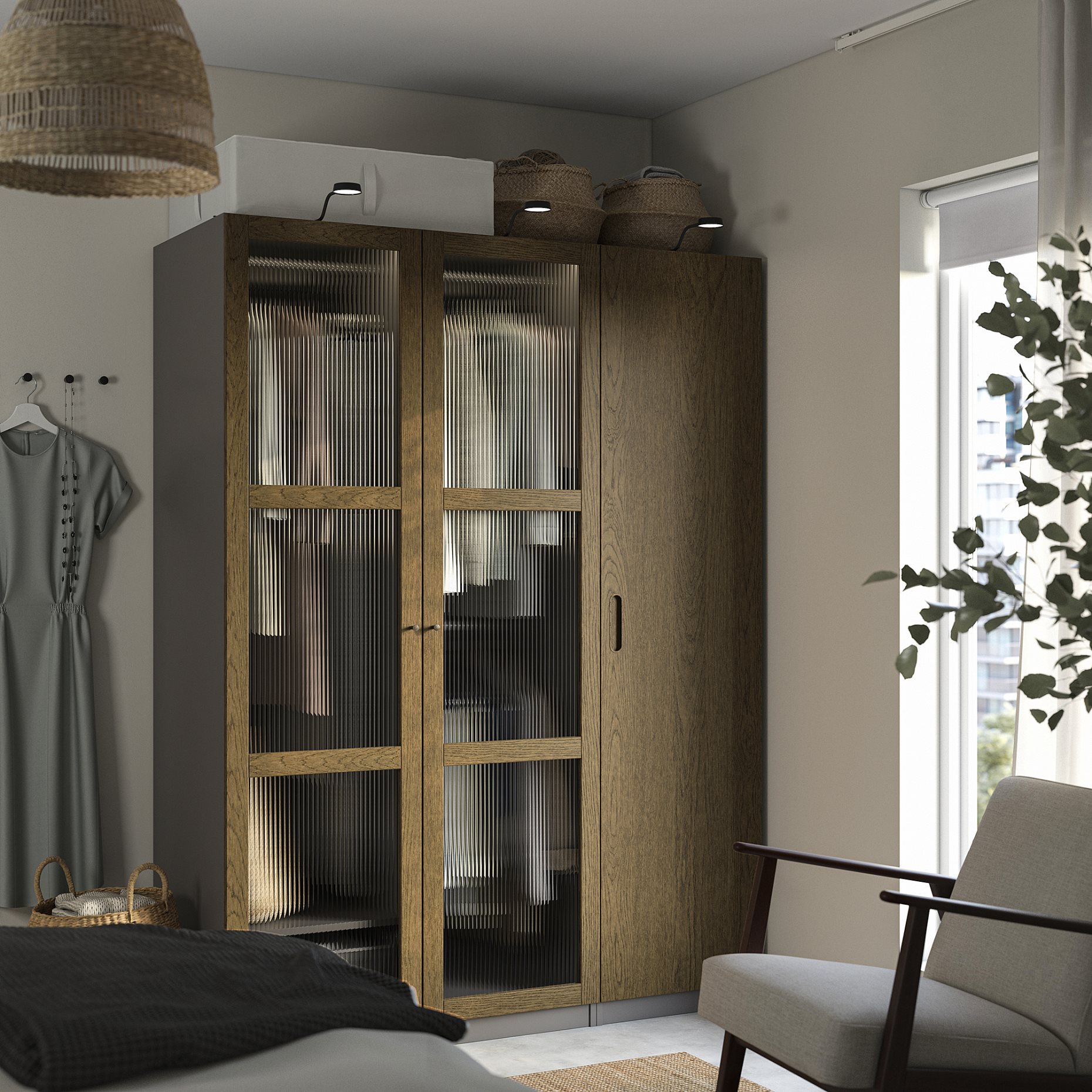 PAX/TONSTAD, гардероб - комбинация, 995.490.81