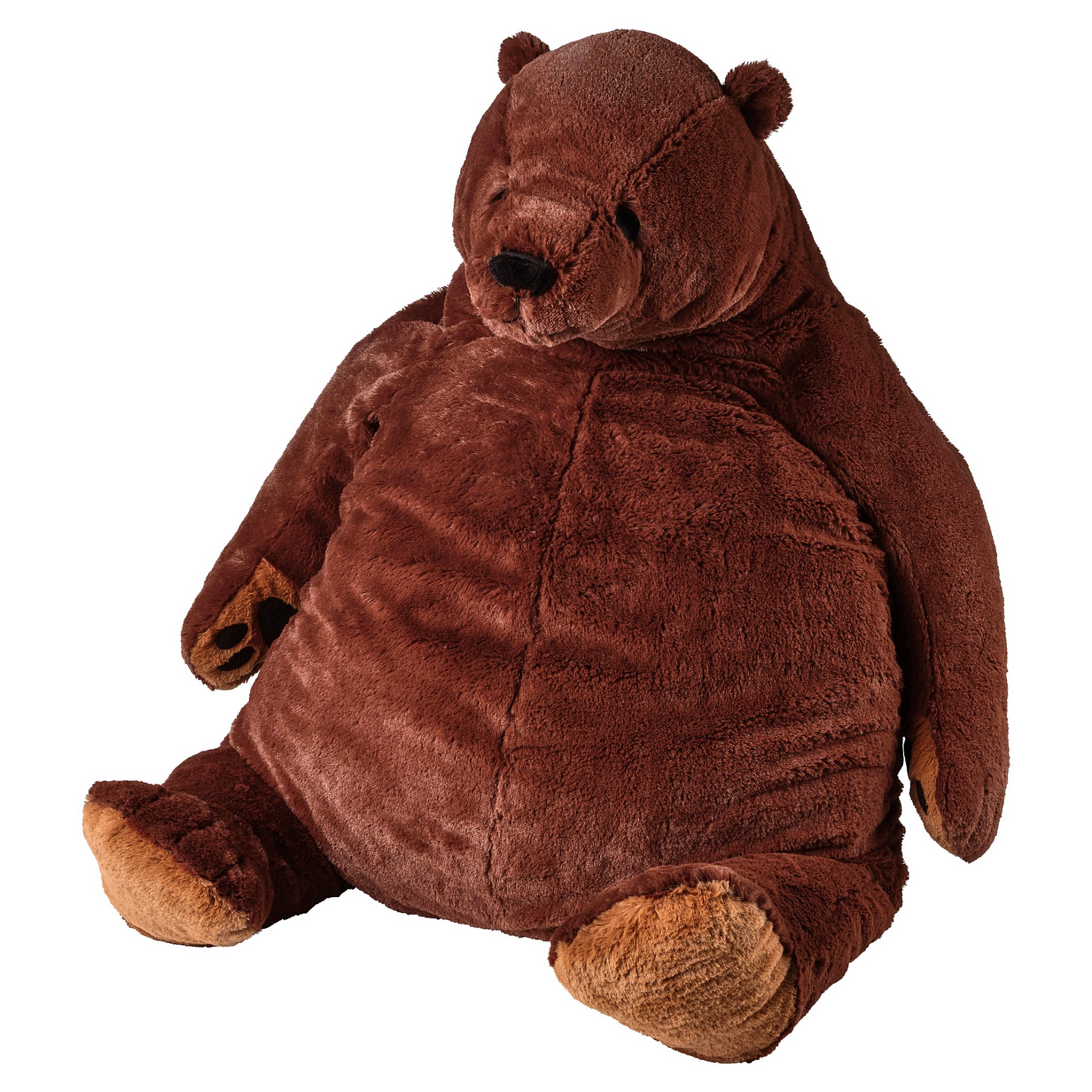 DJUNGELSKOG, плюшена играчка, Кафява мечка, 004.028.13