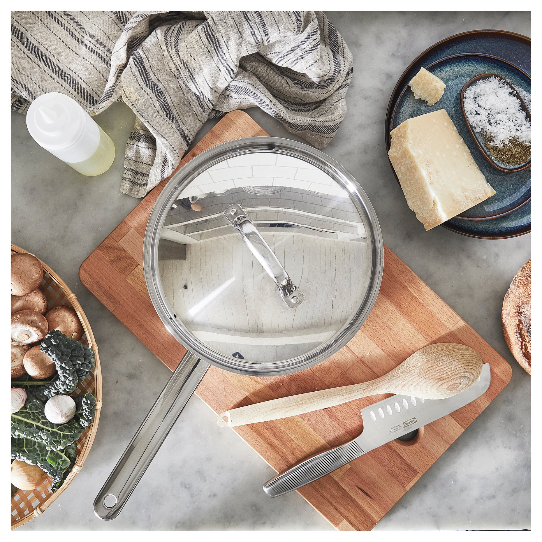 IKEA 365+, тиган за сотиране, 24 см, 004.842.53