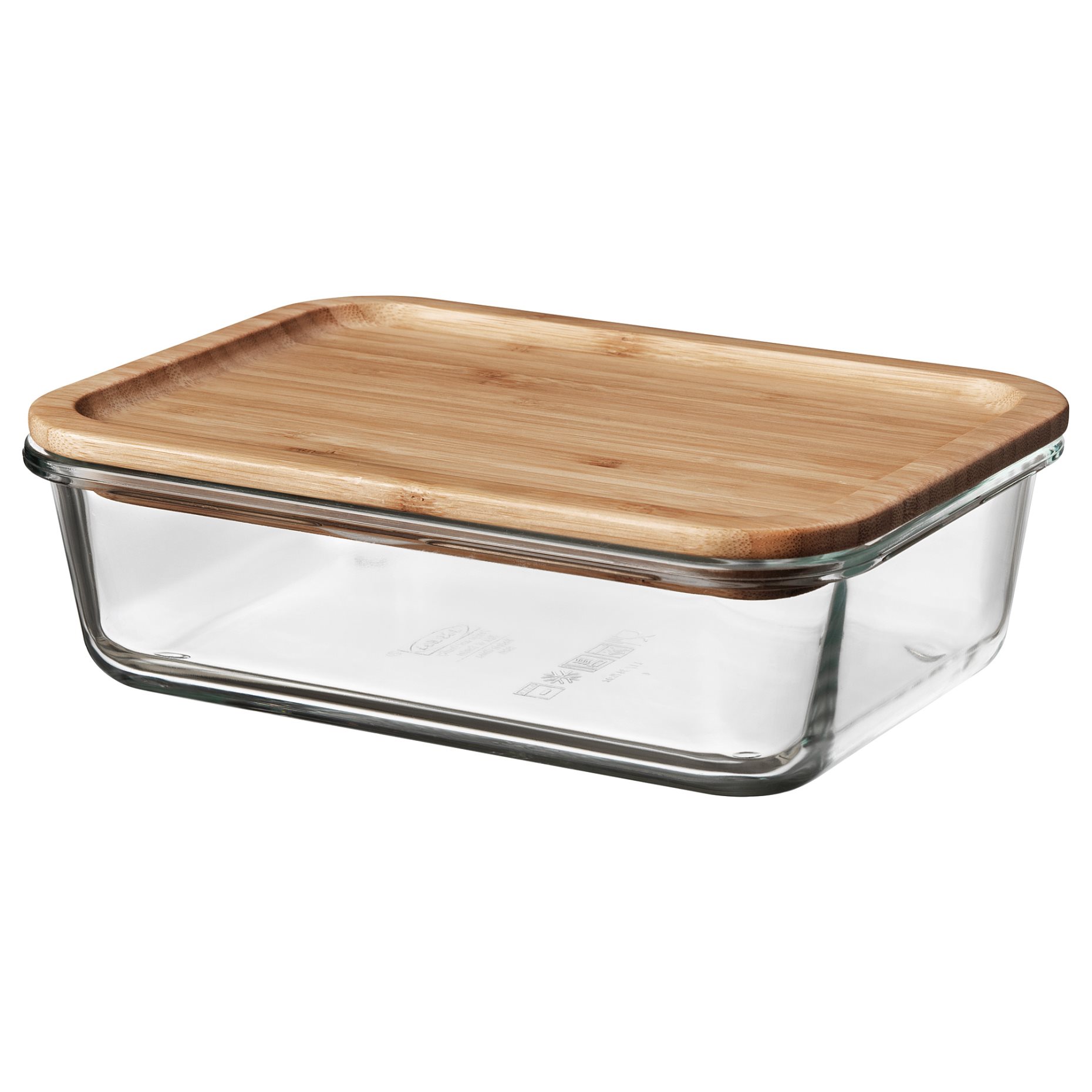 IKEA 365+, правоъгълна кутия за храна с капак, 092.690.65