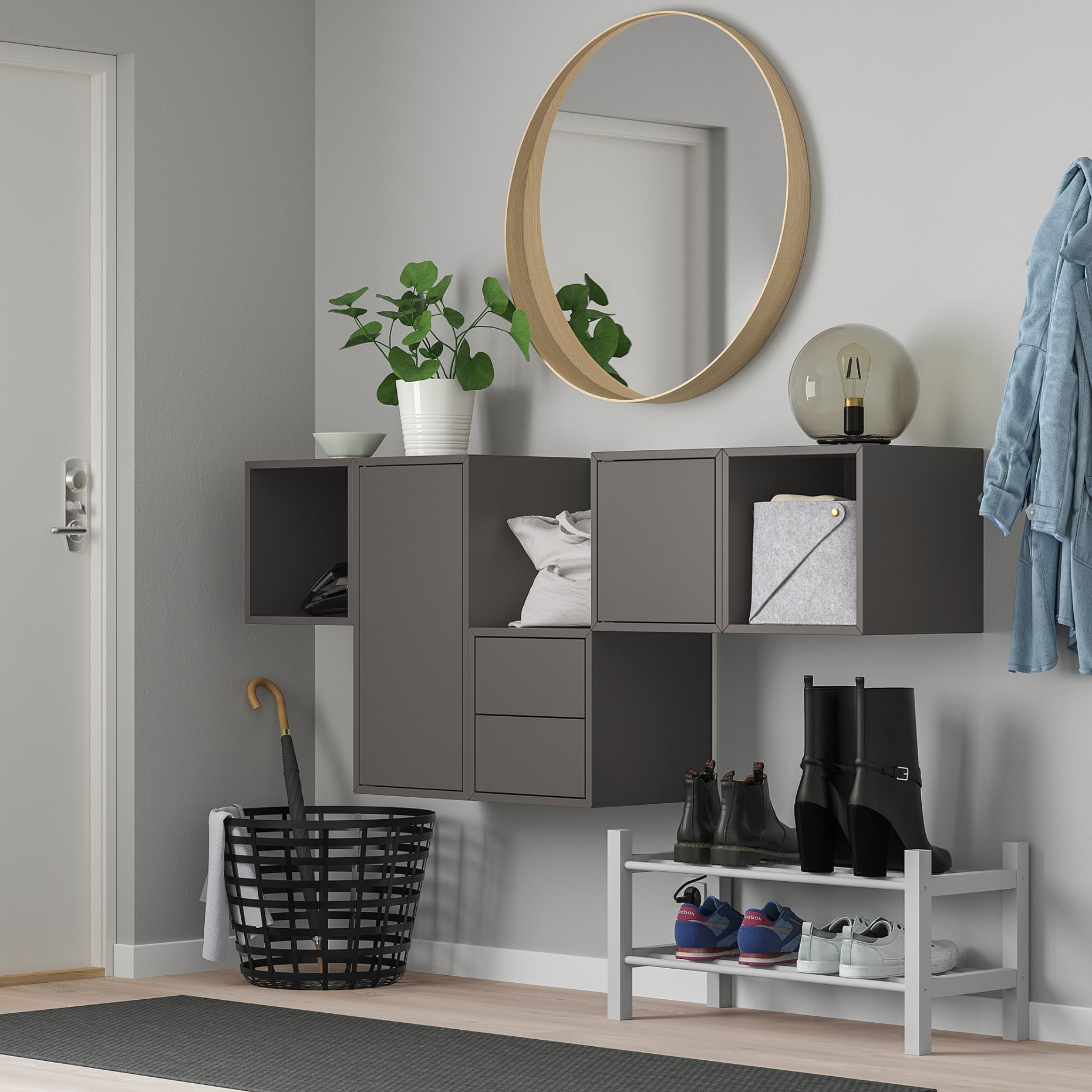 EKET, шкаф за стенен монтаж комбинация, 093.293.90