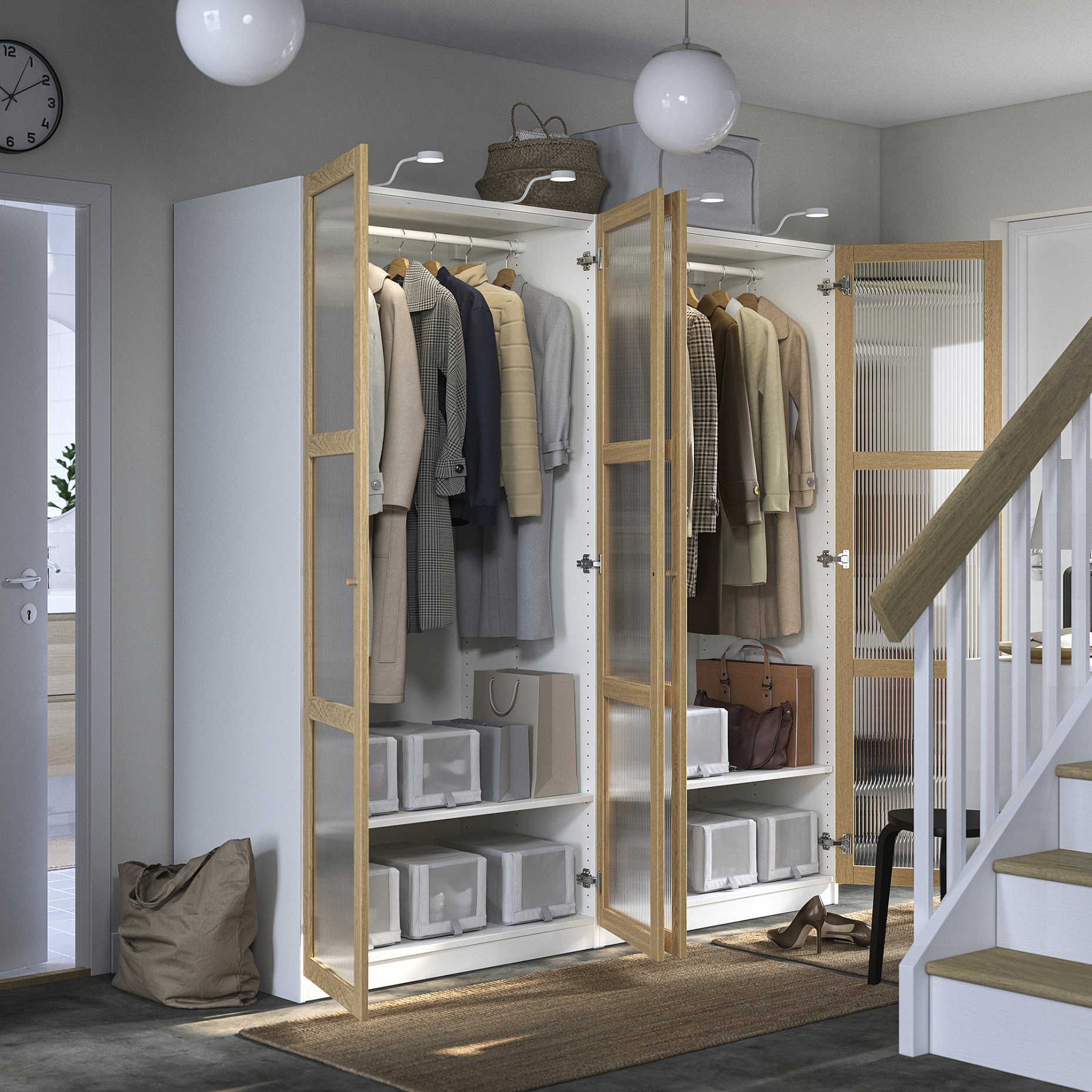 PAX/TONSTAD, гардероб - комбинация, 095.493.68