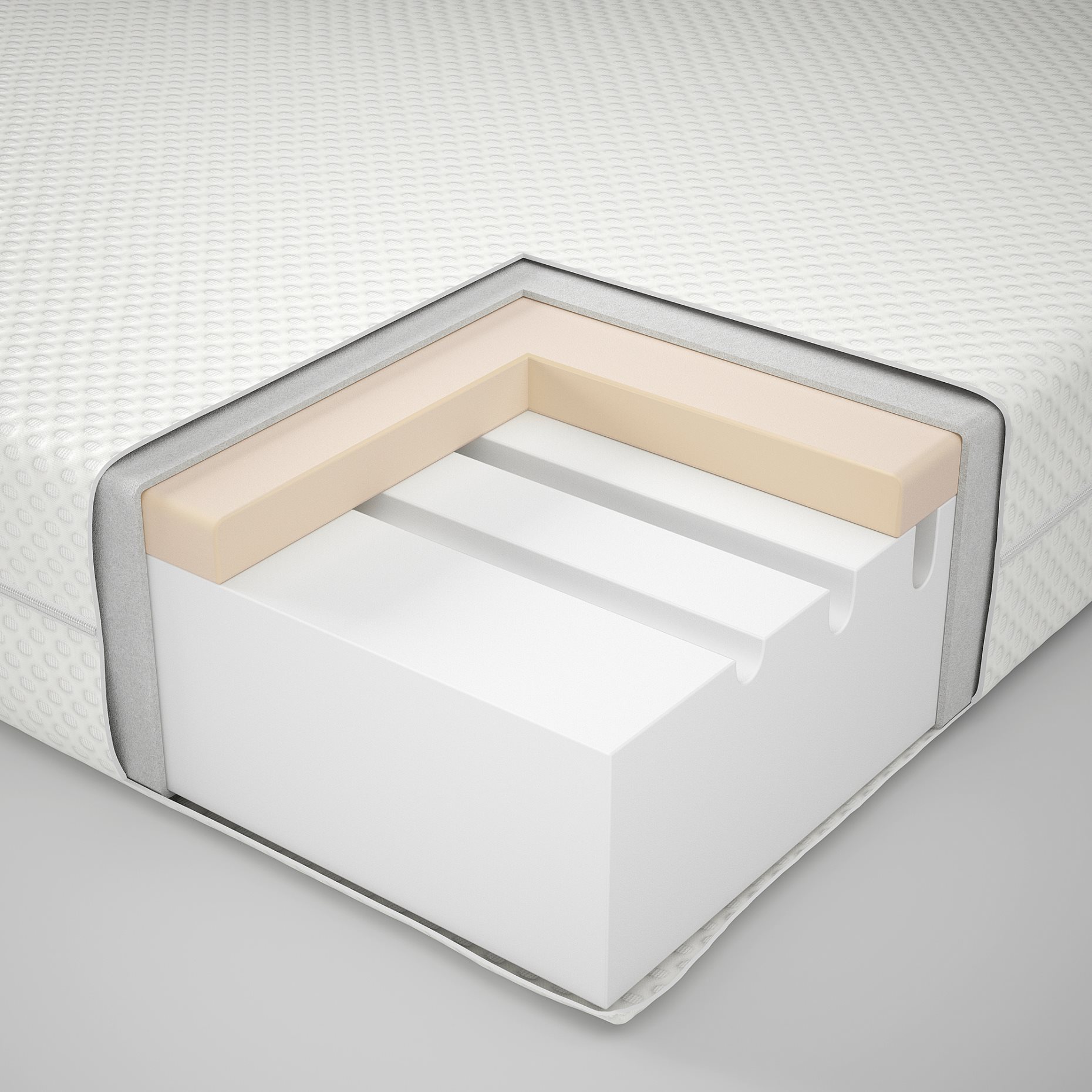 MALM, легло с матрак, 395.448.02