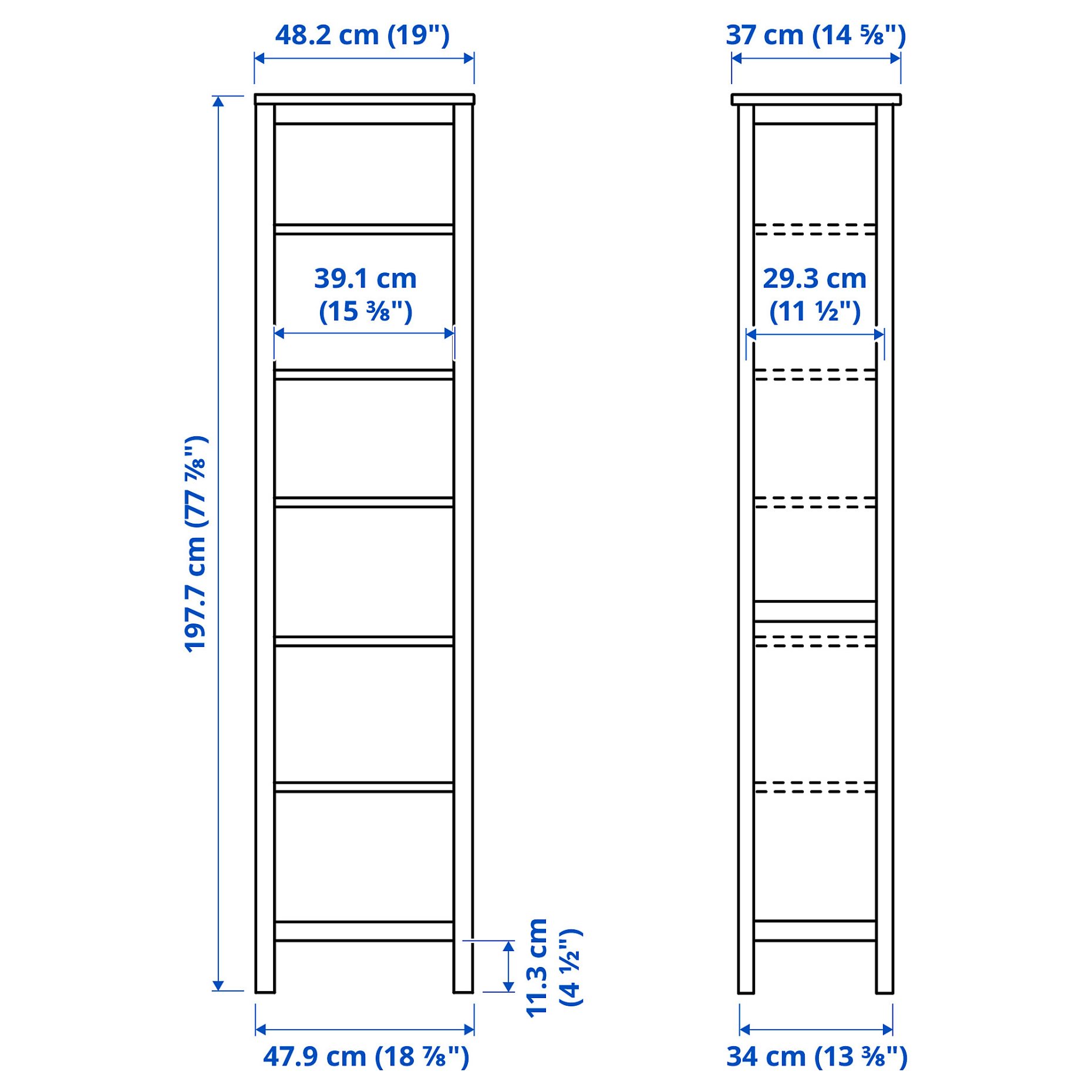 HEMNES, библиотека, 403.717.63