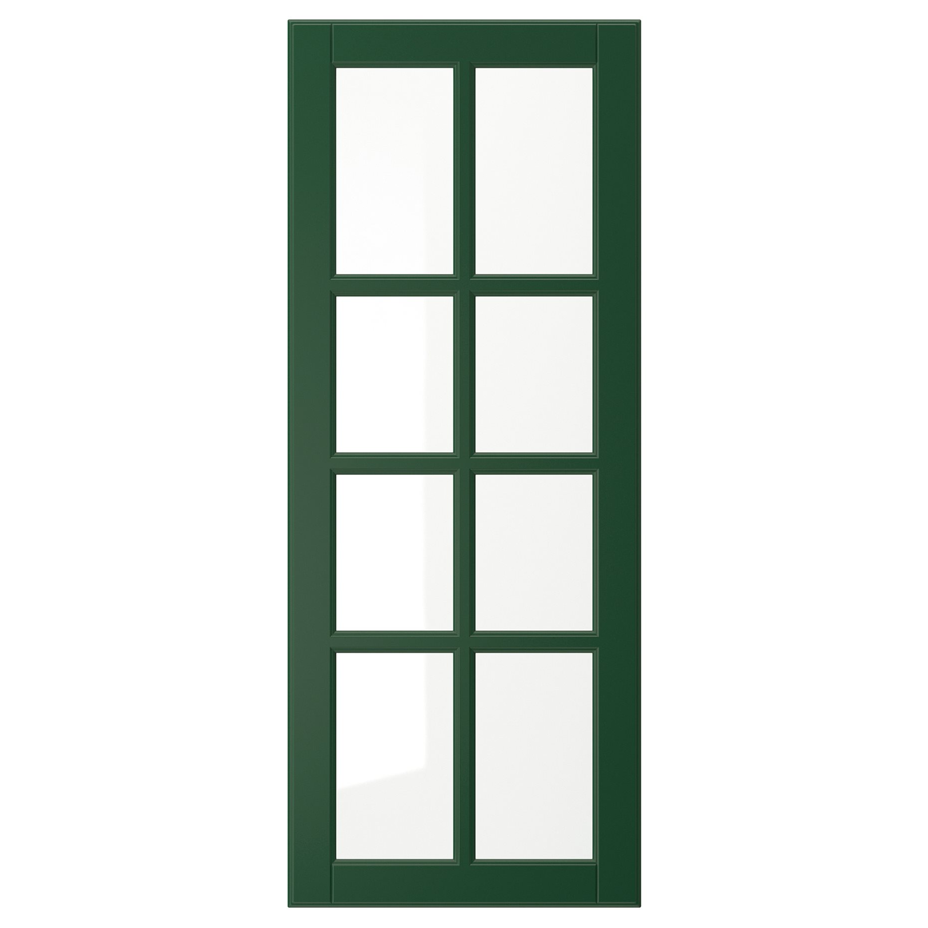 BODBYN, стъклена врата, 40x100 см, тъмнозелено, 404.445.47