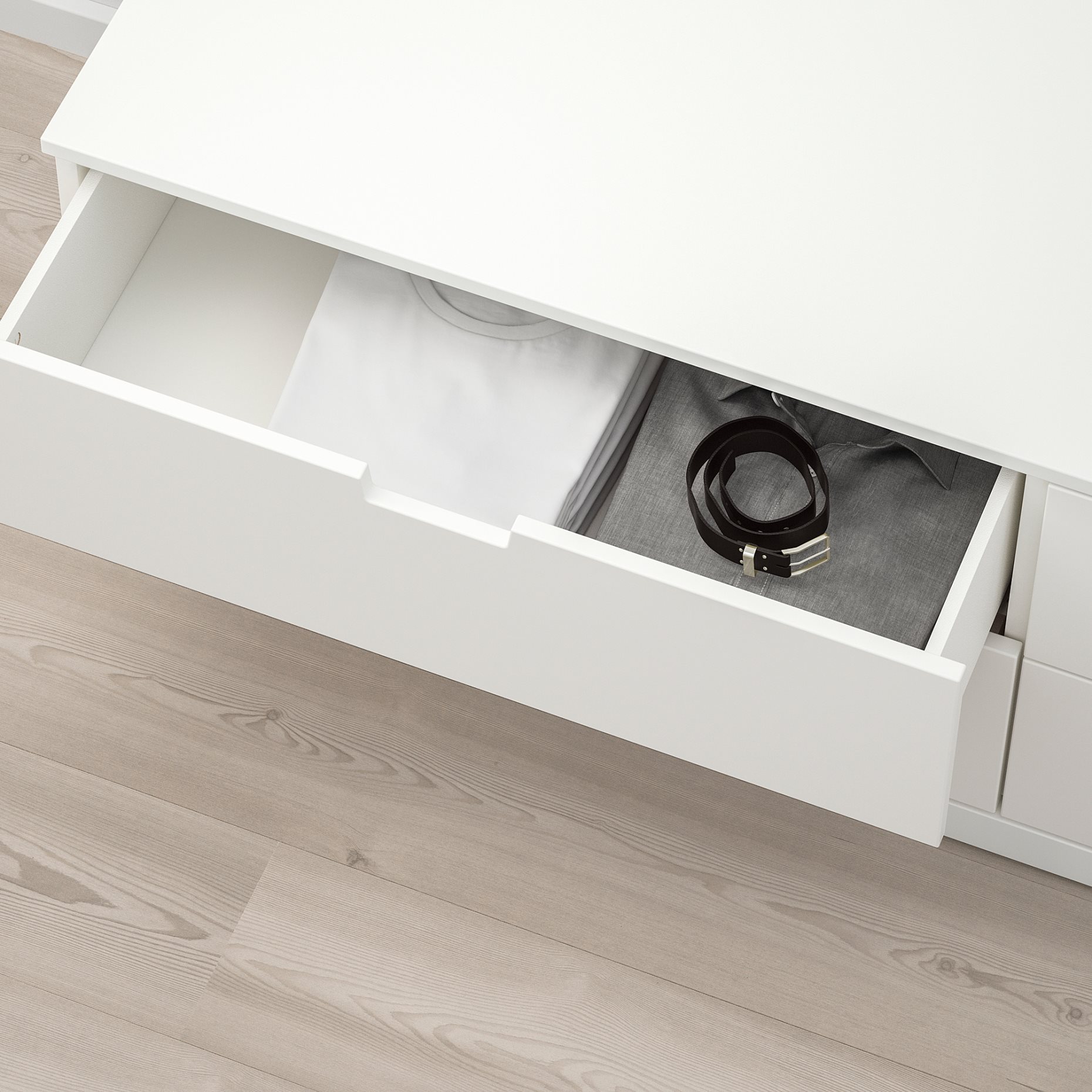 NORDLI, скрин с 4 чекмеджета, 492.394.96