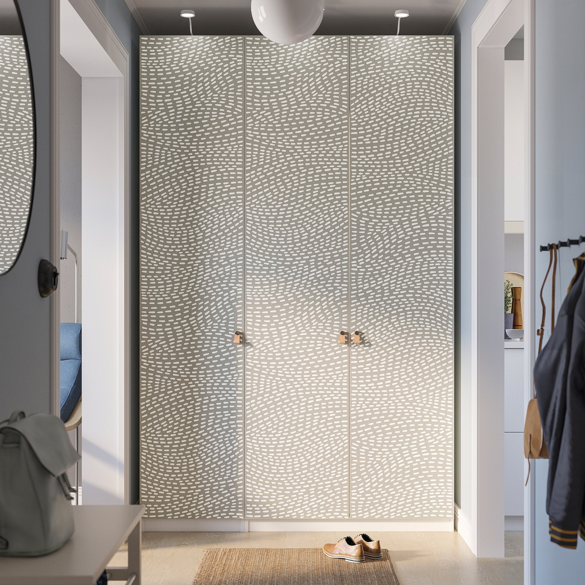 PAX/MISTUDDEN, гардероб - комбинация, 495.211.74