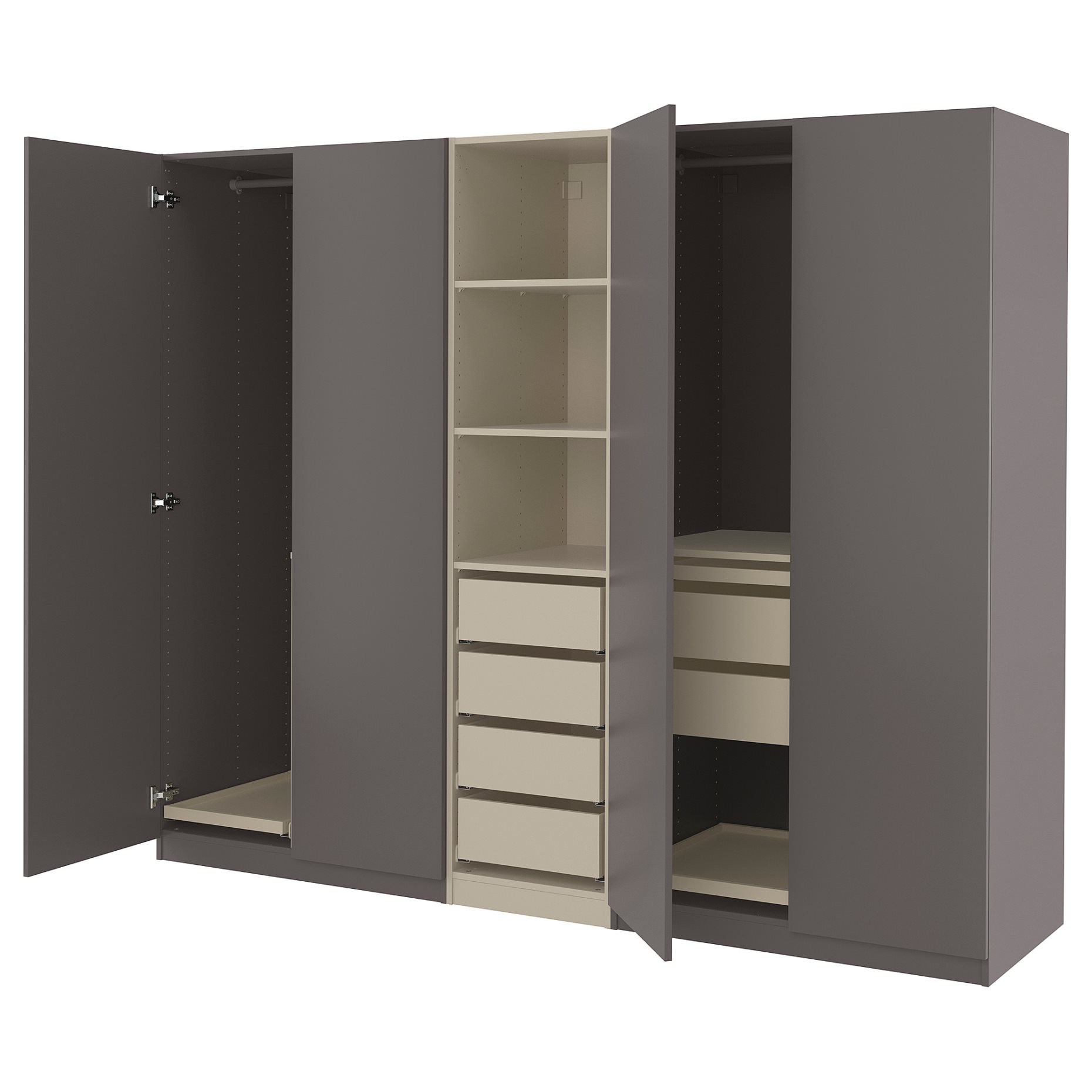 PAX/FORSAND, гардероб - комбинация, 495.682.13