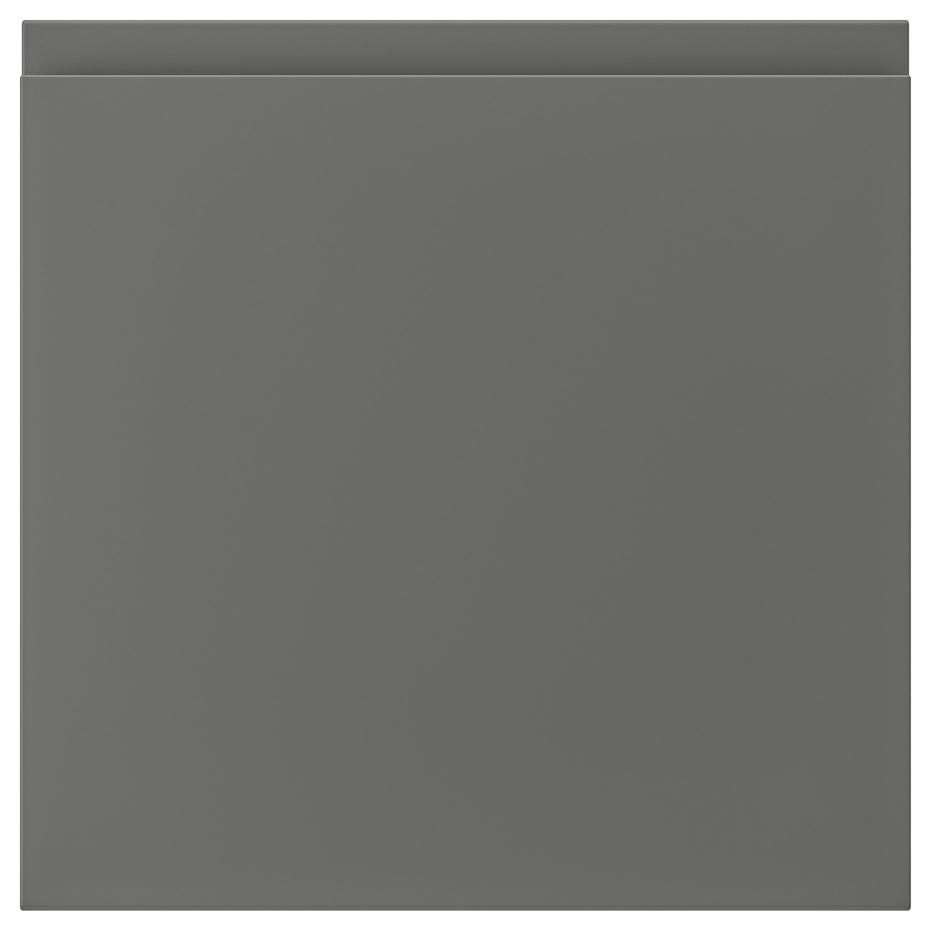 VOXTORP, чело за чекмедже, 40x40 см, тъмносиво, 504.541.02