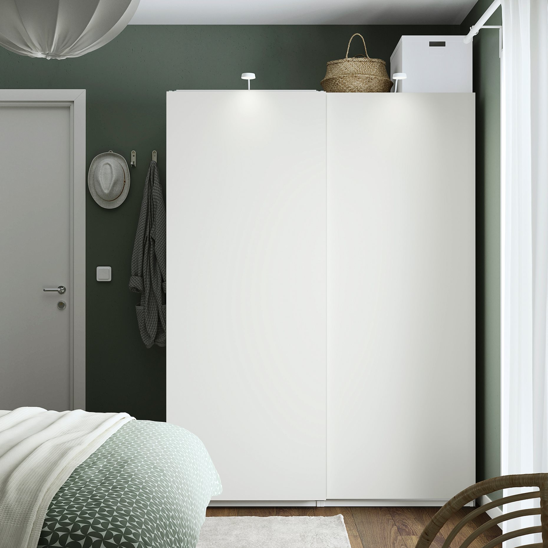 PAX/HASVIK, гардероб - комбинация, 595.156.10