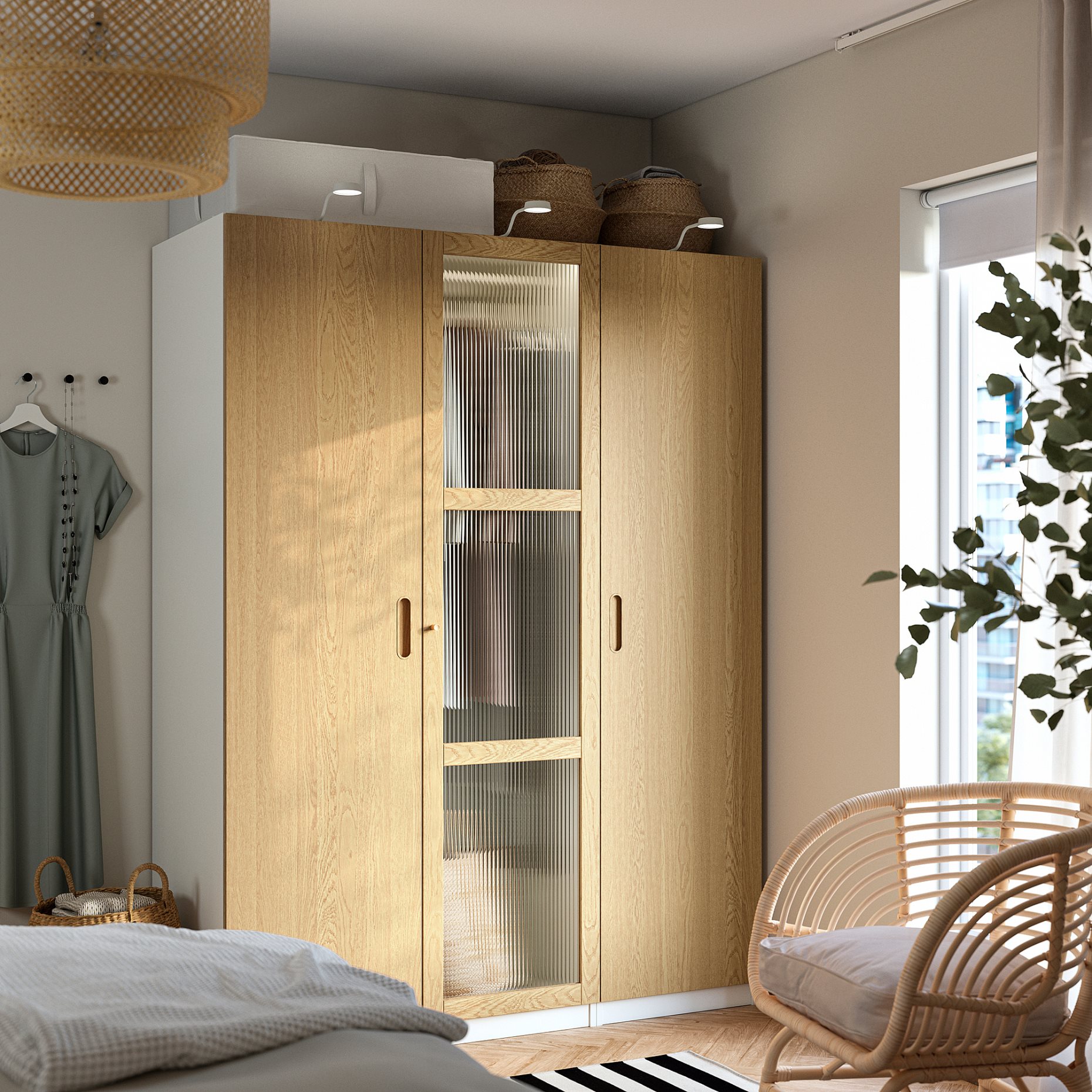 PAX/TONSTAD, гардероб - комбинация, 595.490.40