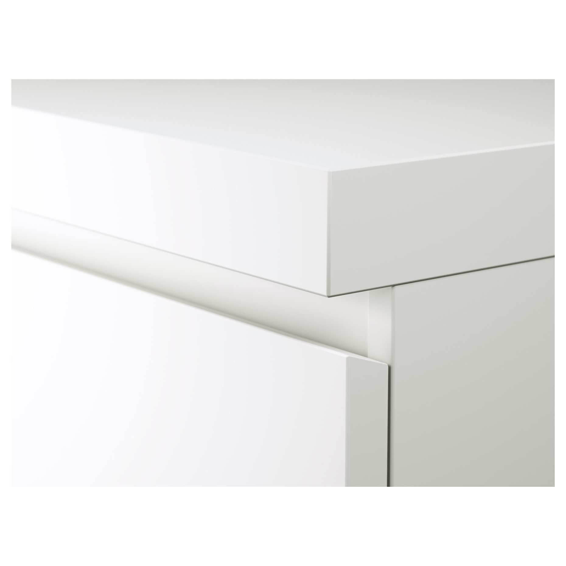 MALM, бюро 140x65см, бяло, 602.141.59