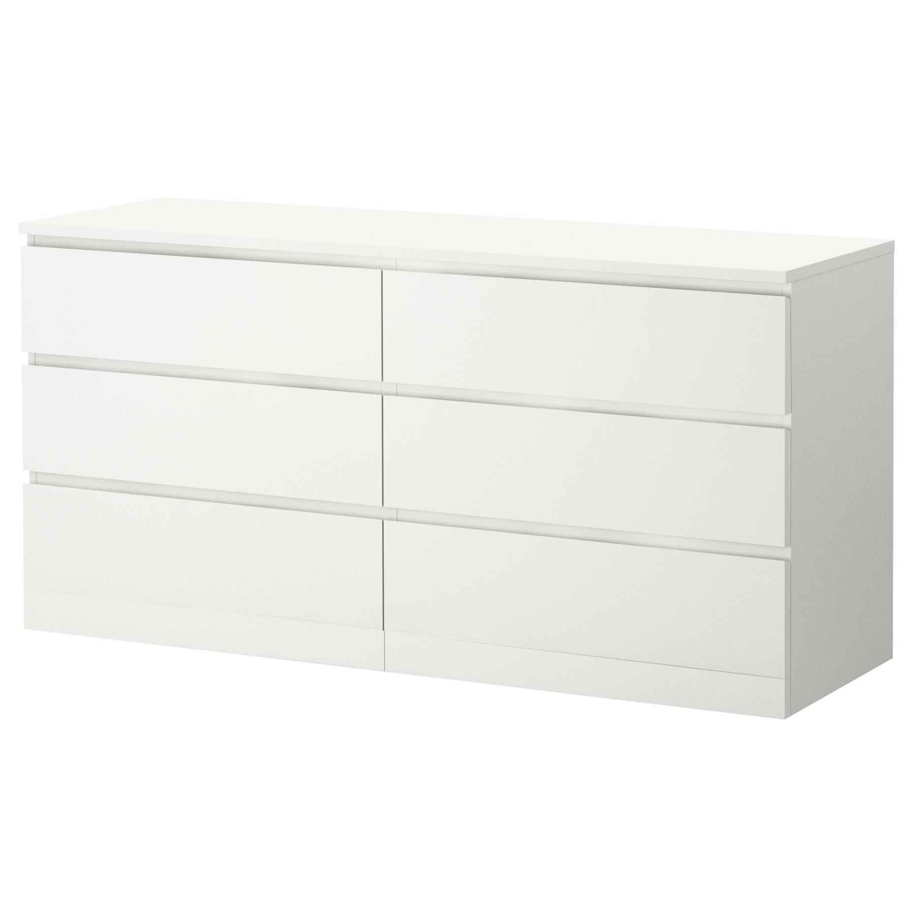 MALM, скрин с 6 чекмеджета, 604.035.84