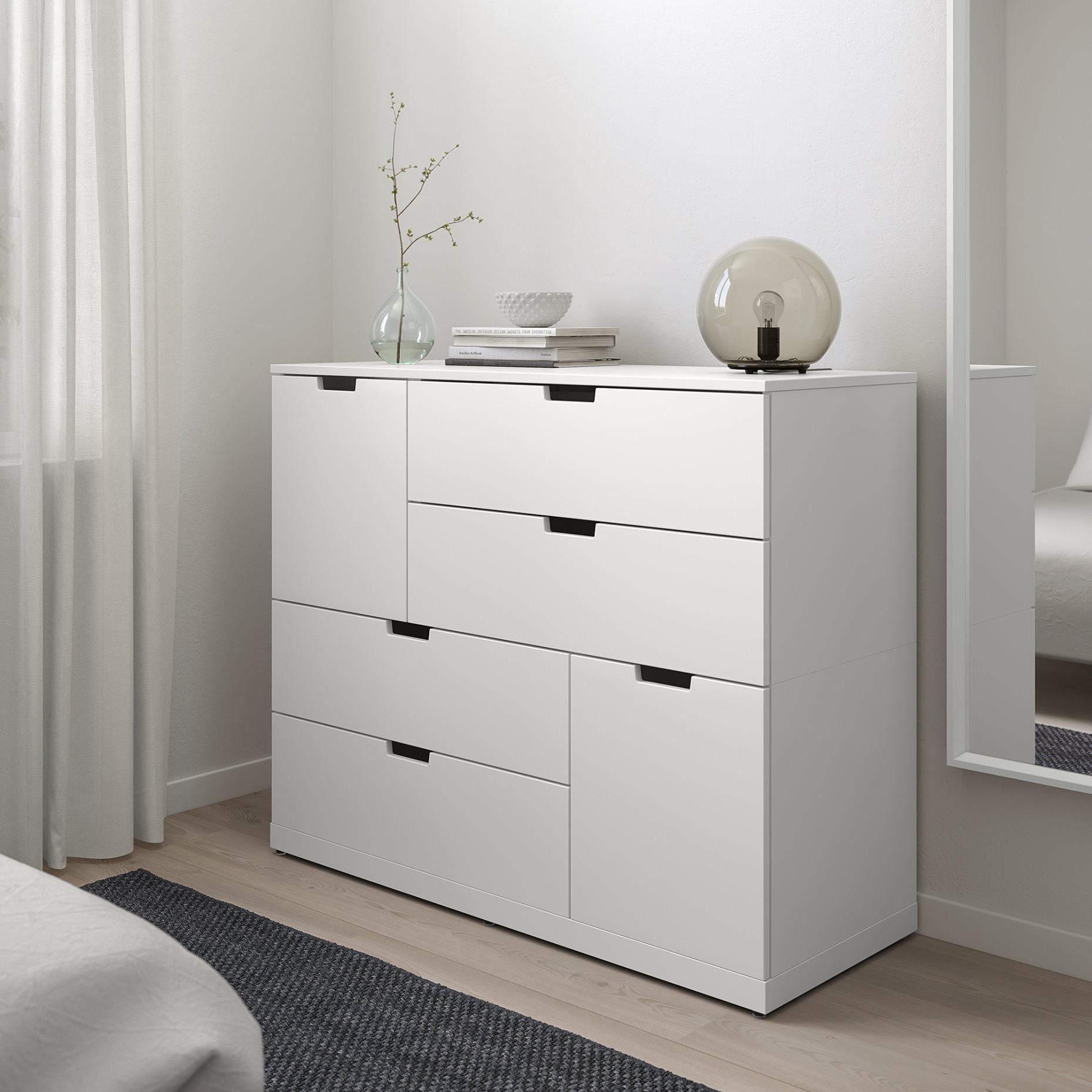 NORDLI, скрин с 6 чекмеджета, 692.766.33
