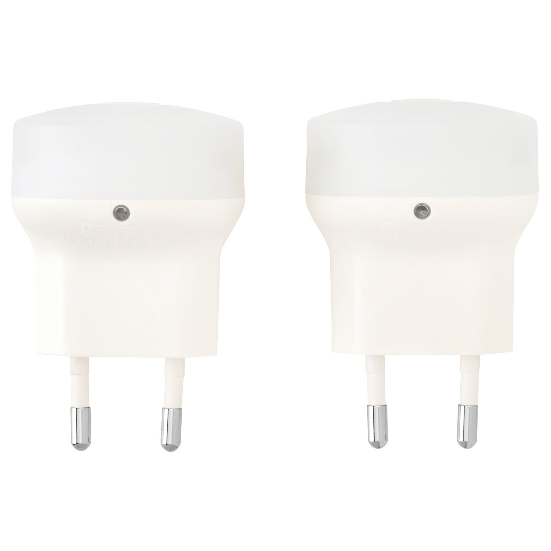 MÖRKRÄDD, LED нощна лампа със сензор, 2 бр/к-т, 703.498.60