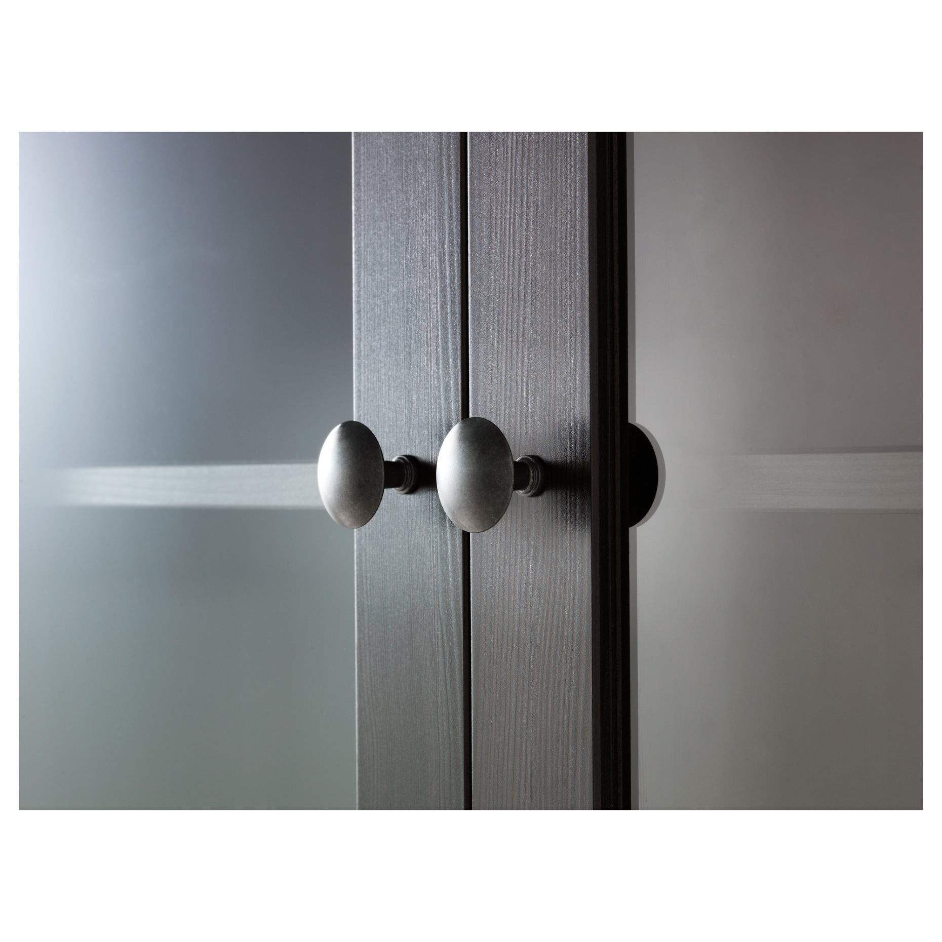 HEMNES, витрина с 3 чекмеджета, 703.717.71