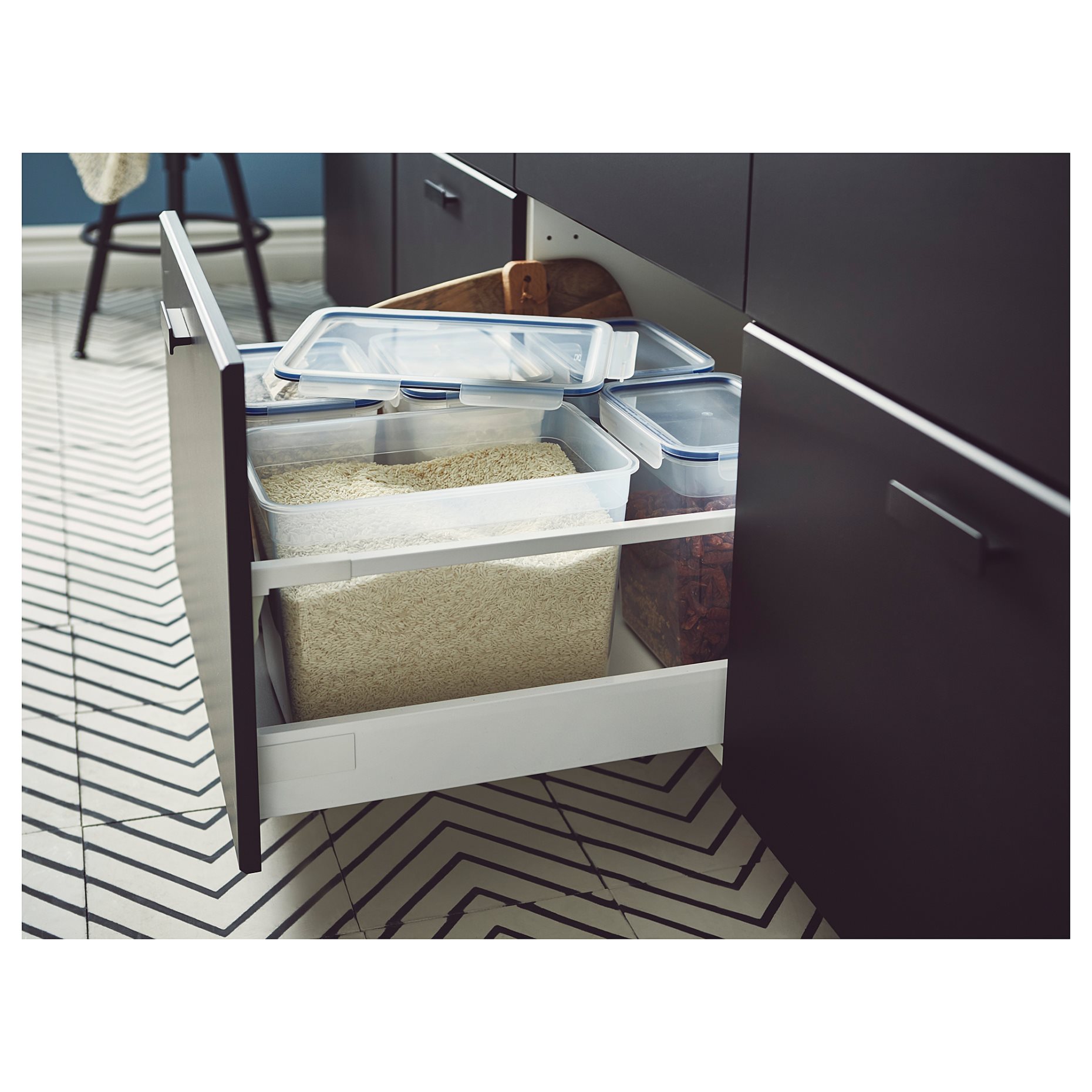 IKEA 365+, правоъгълна кутия за храна с капак, 792.767.60
