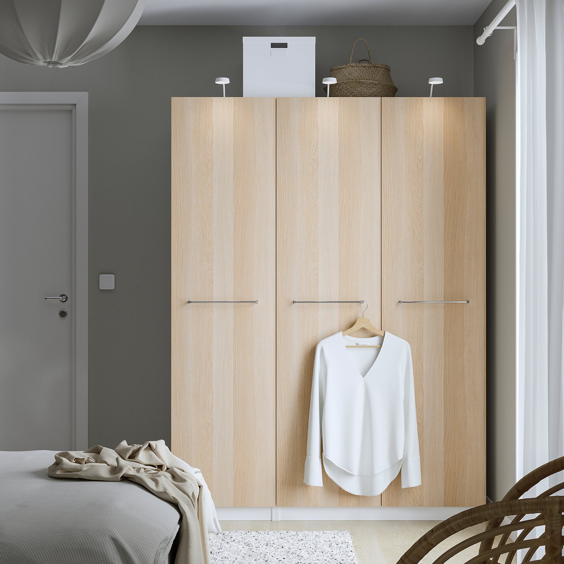 PAX/FORSAND, гардероб - комбинация, 795.027.63