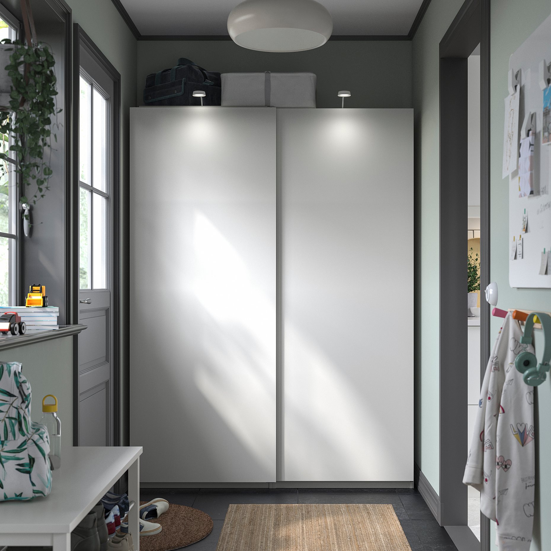 PAX/HASVIK, гардероб - комбинация, 795.030.03